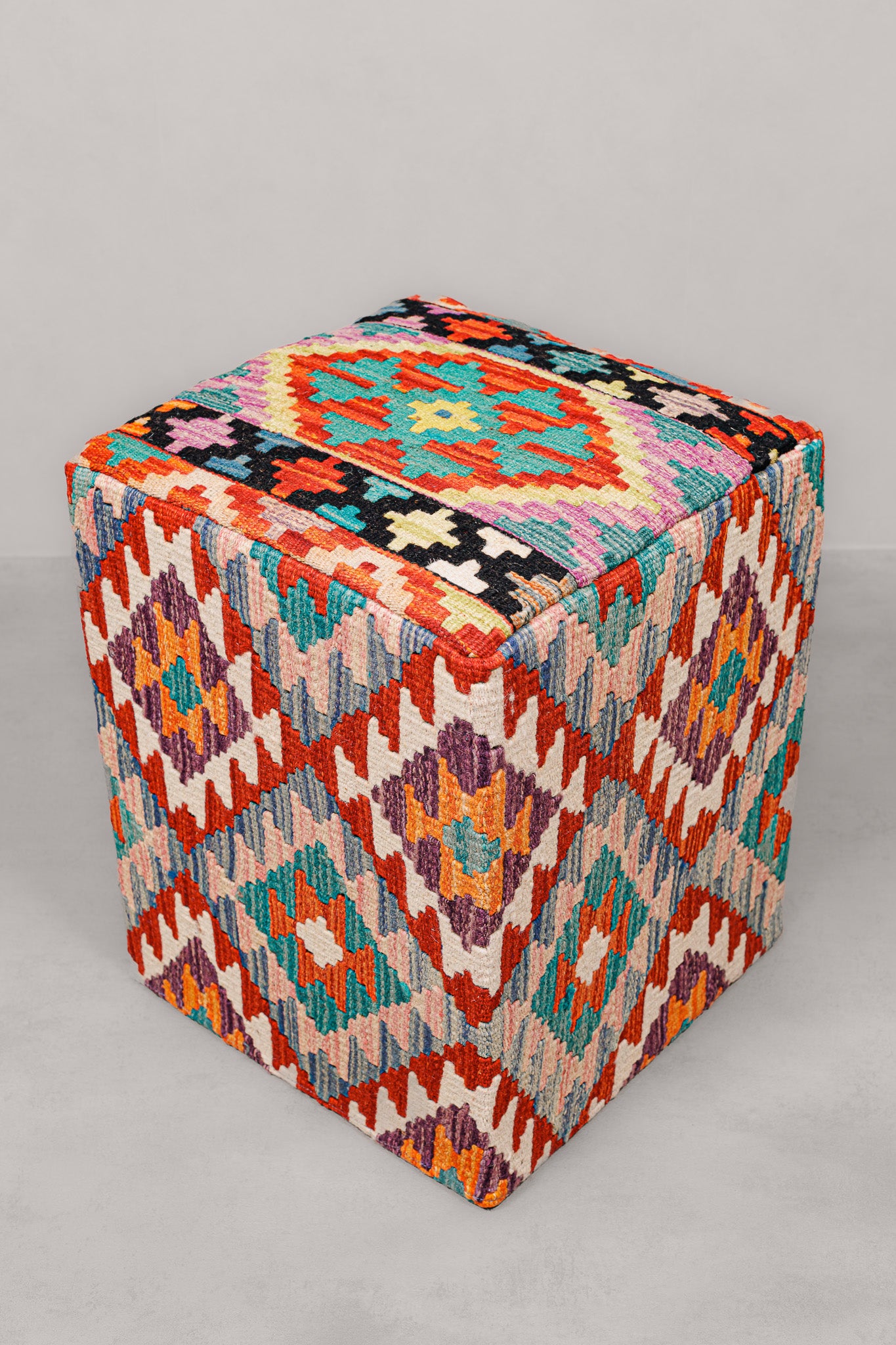 Pouf Square Kilim Mai Mai size 40x50cm