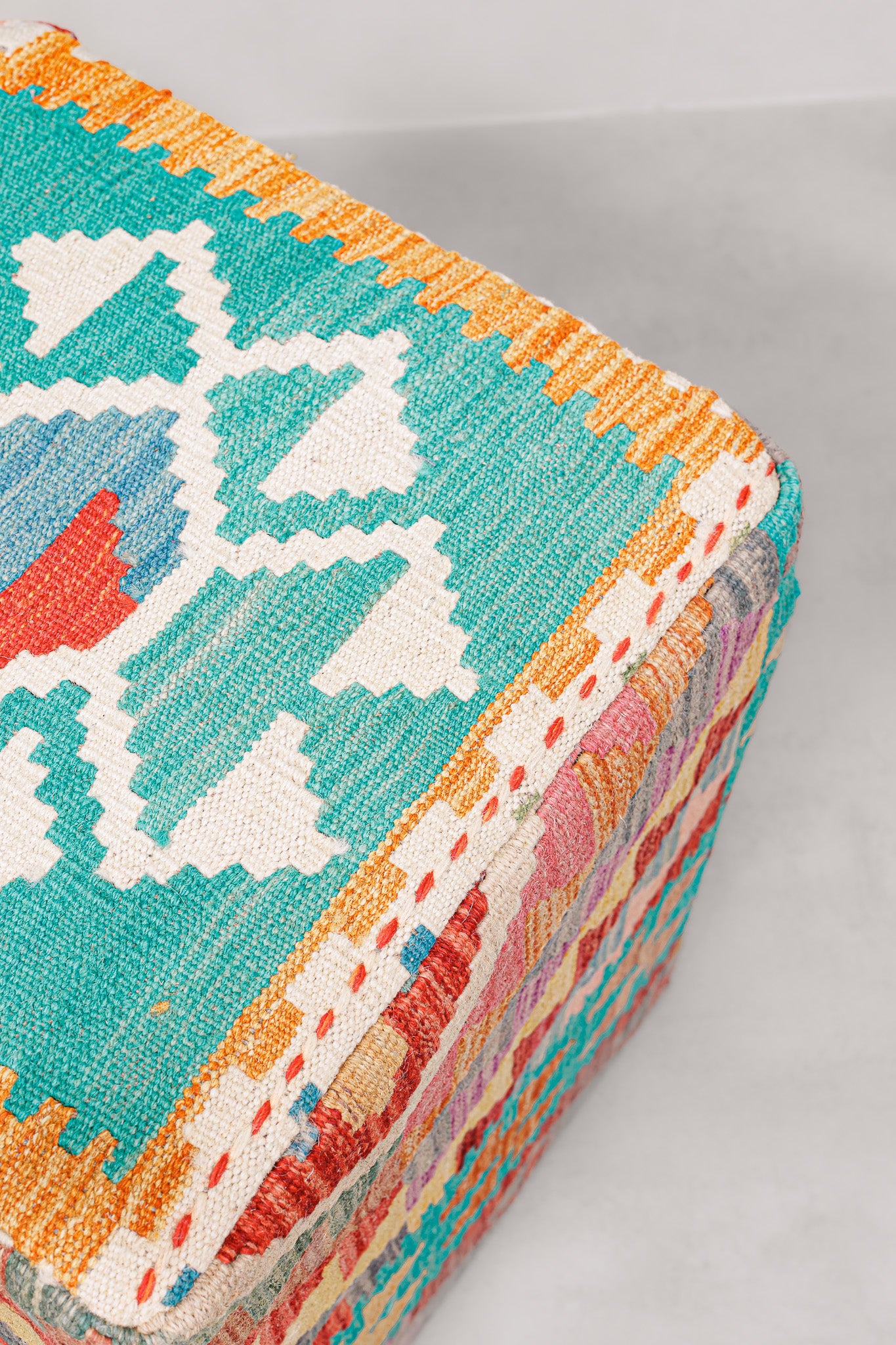 Pouf Square Kilim Mai Mai size 40x50cm