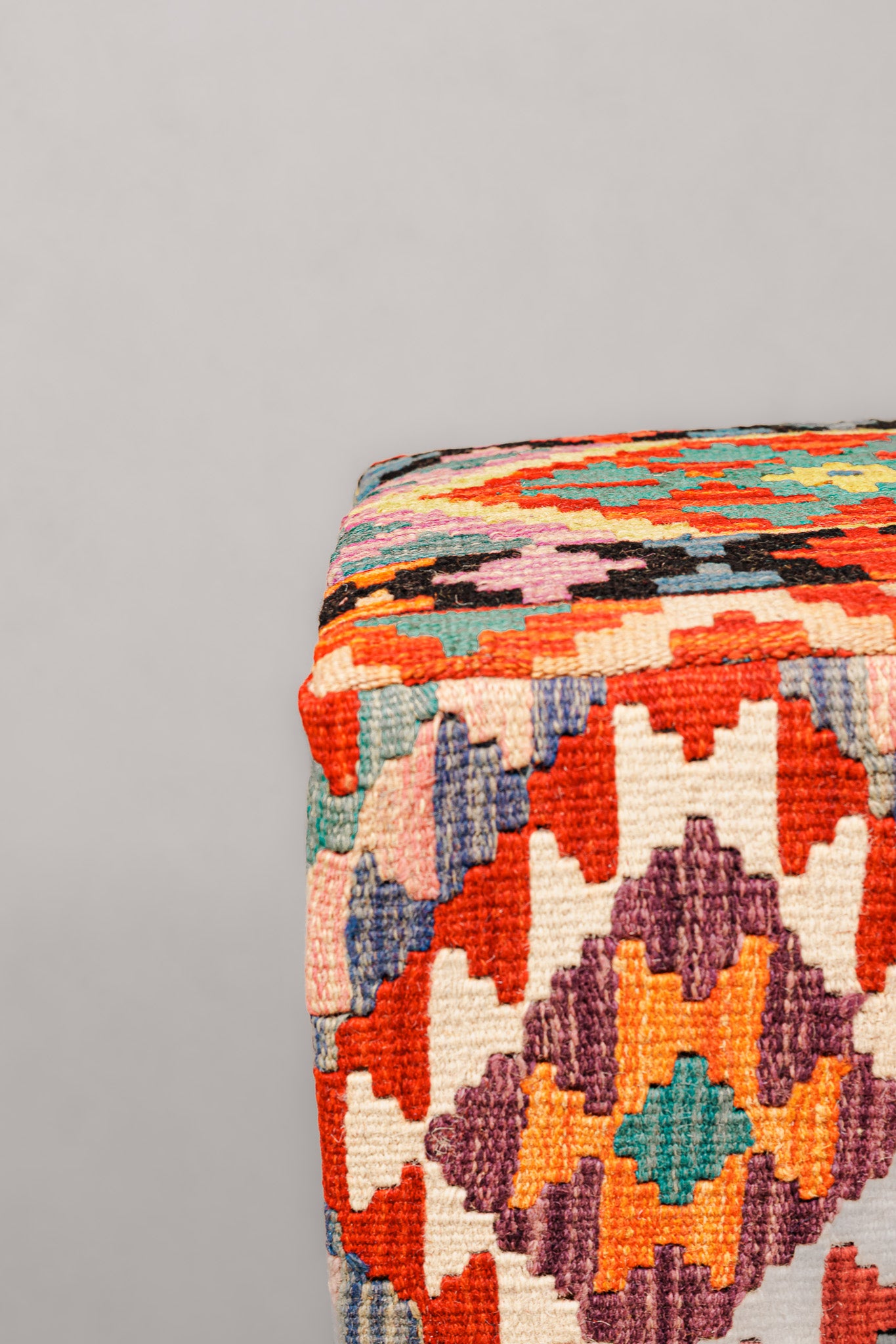 Pouf Square Kilim Mai Mai size 40x50cm