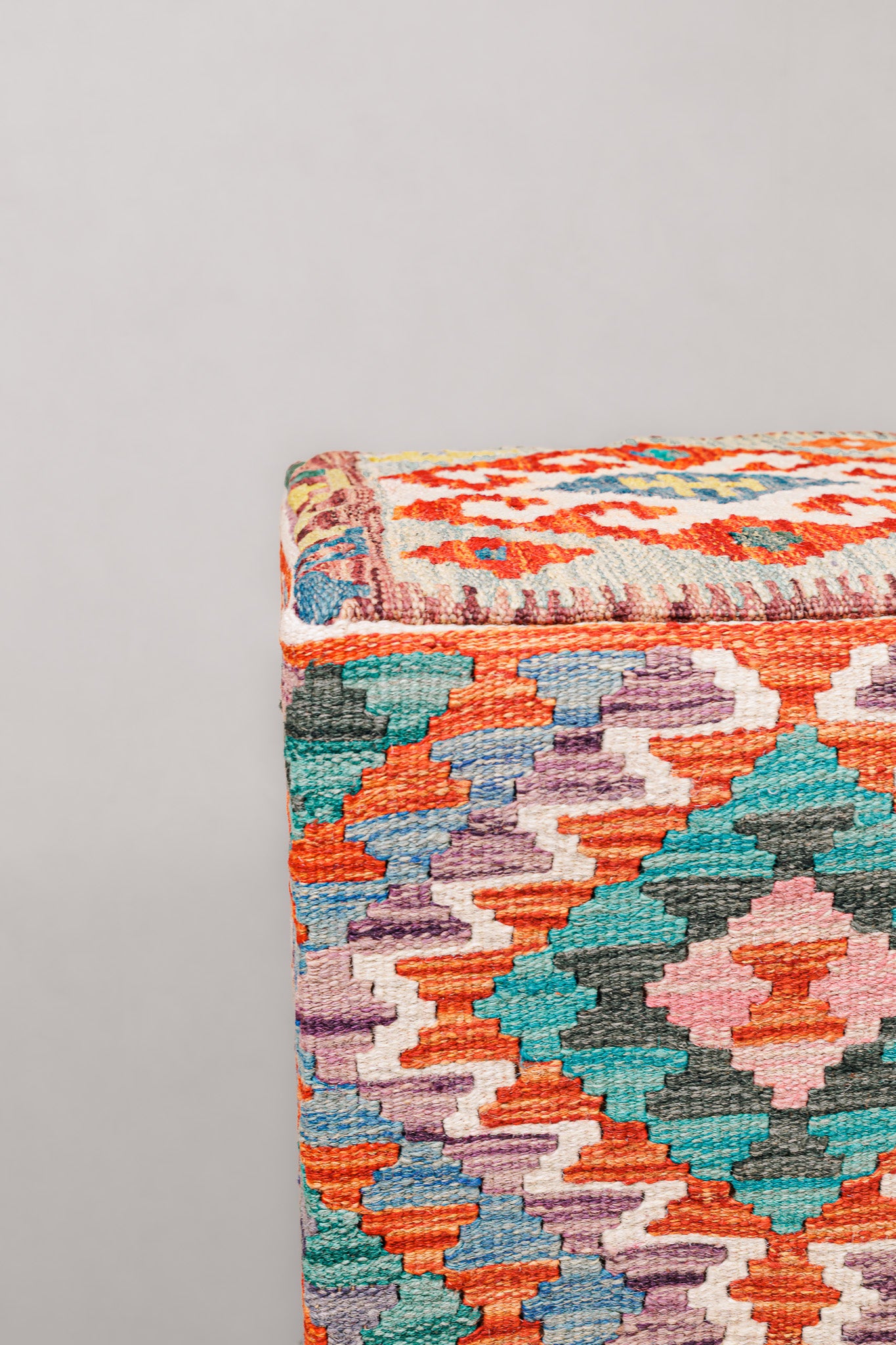 Pouf Square Kilim Mai Mai size 40x50cm