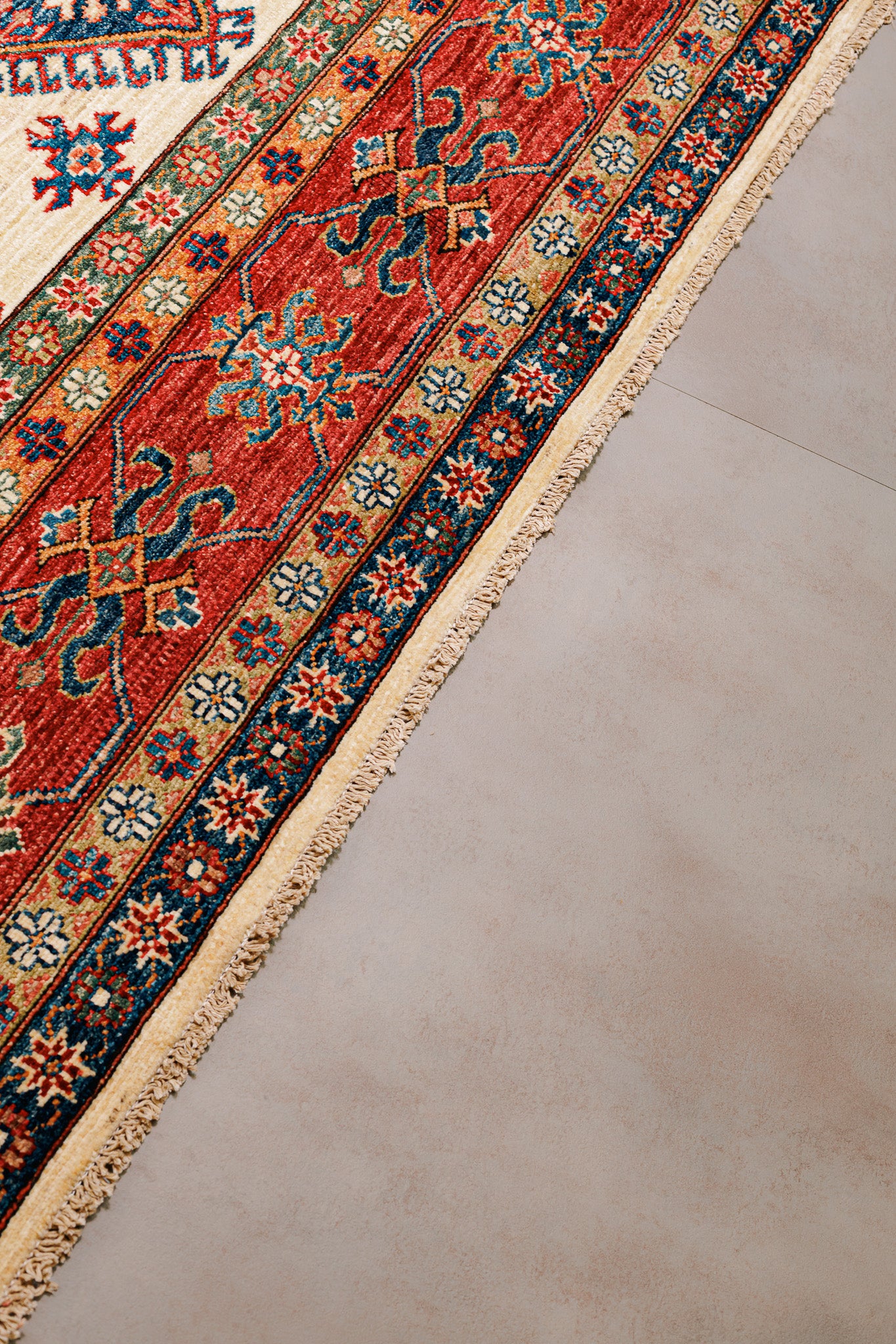 Teppich Kazak Super - 100% Wolle, 254x305cm