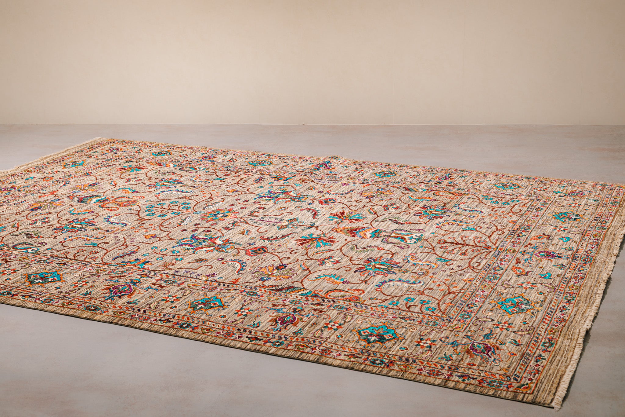 Teppich Ziegler Sultani - Mehrfarbig 206x291cm