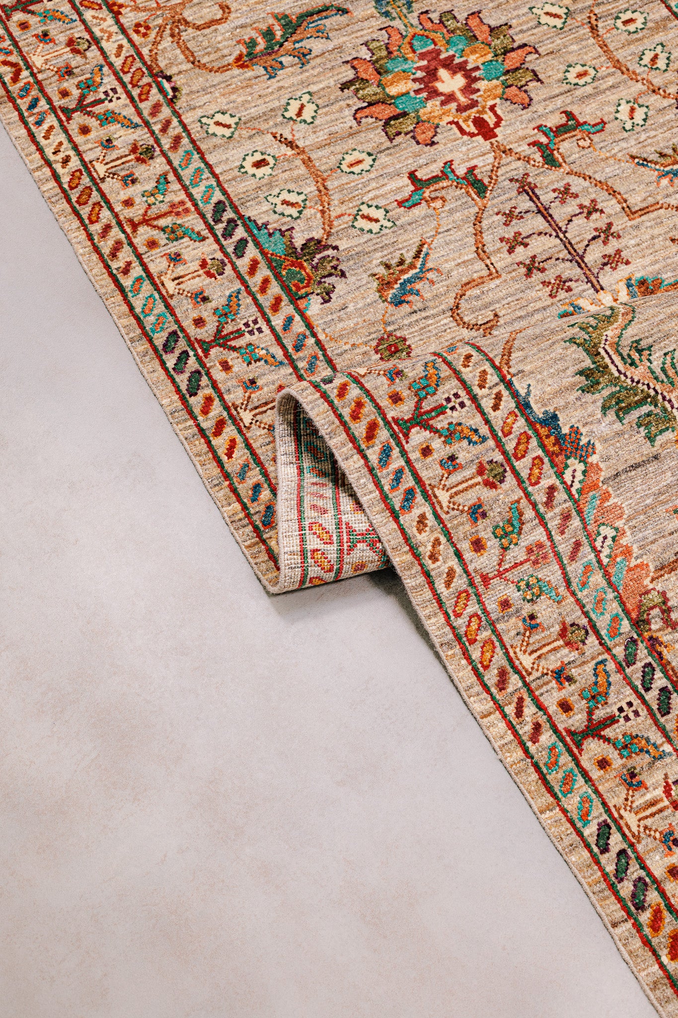 Teppich Ziegler Sultani - Mehrfarbig 85x276cm