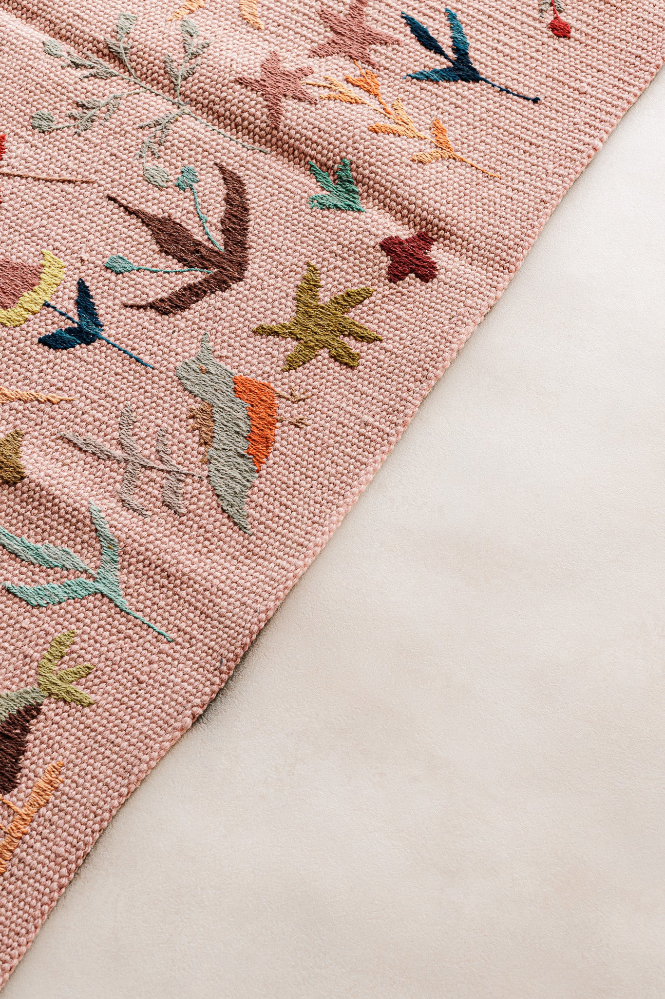 Alfombra Kilim Suzani - para suelos de Interior - 148x216cm