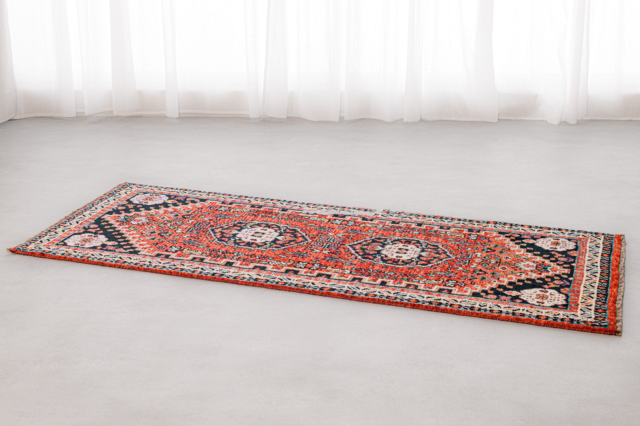 Alfombra Shiraz - de Pasillo 100% Lana