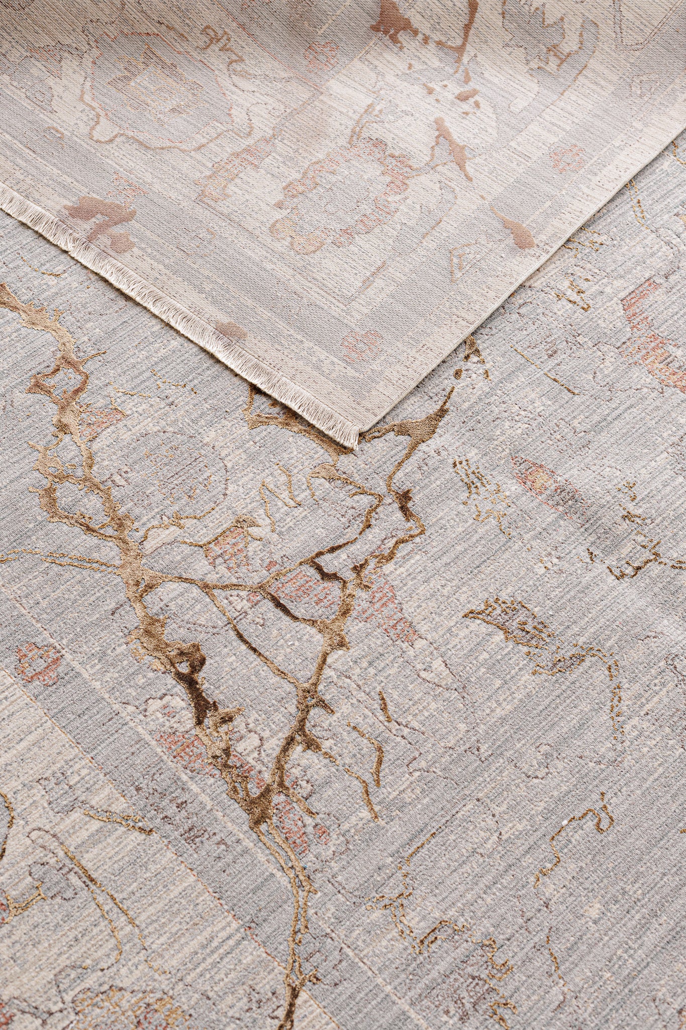 Teppich Lux Türkisch Brown Terra  –  Wohnzimmerteppich 