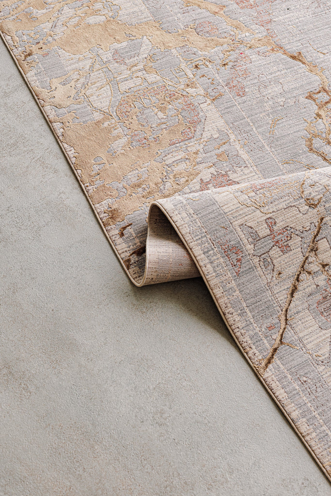 Teppich Lux Türkisch Brown Terra  –  Wohnzimmerteppich 