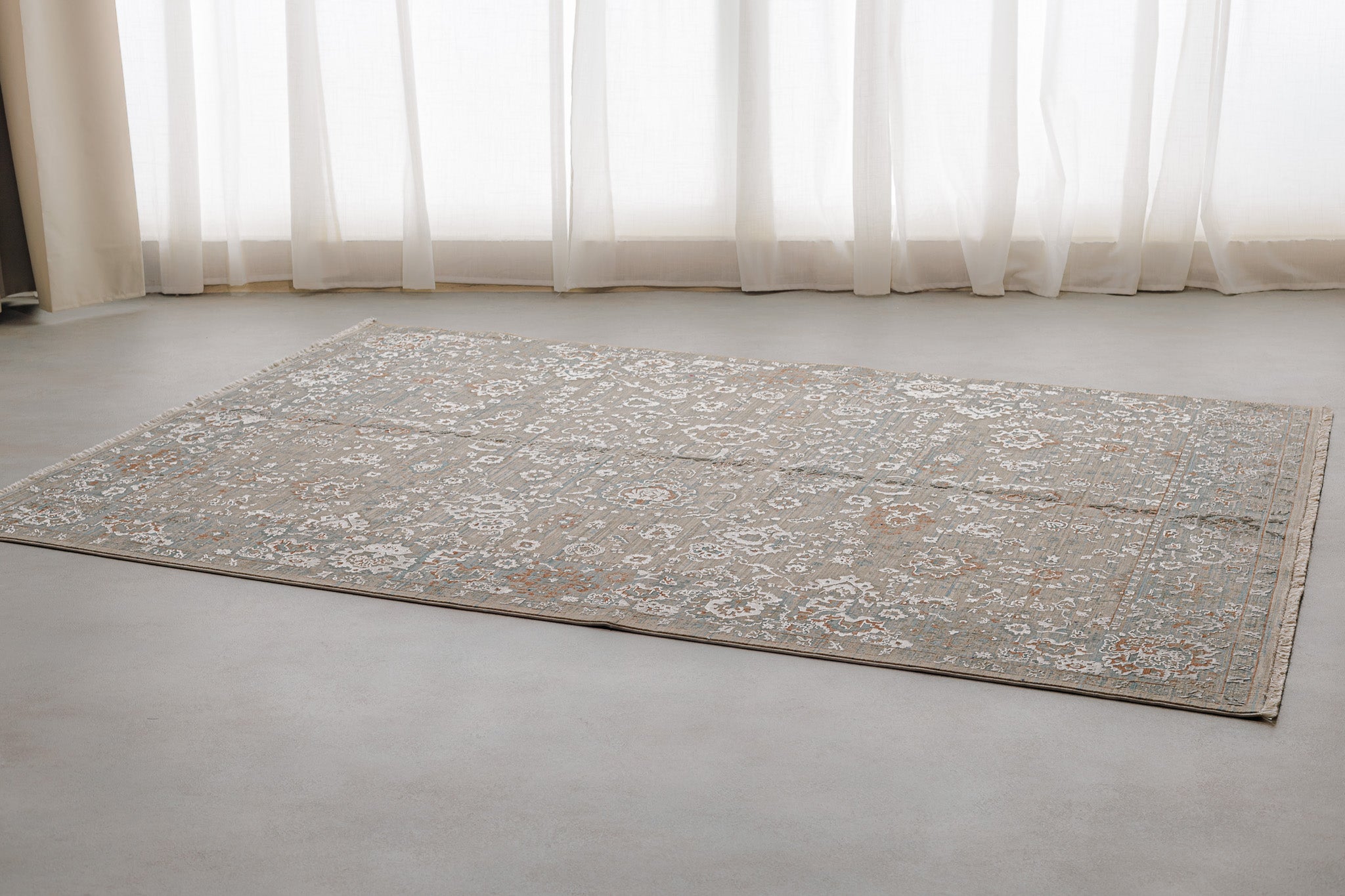 Teppich Lux Türkisch Silver Design  –  Wohnzimmerteppich 