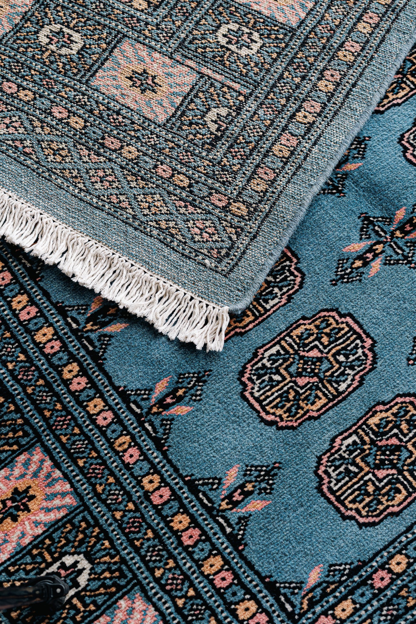 Teppich Bukara Beige – 100% Wolle, 300x400cm