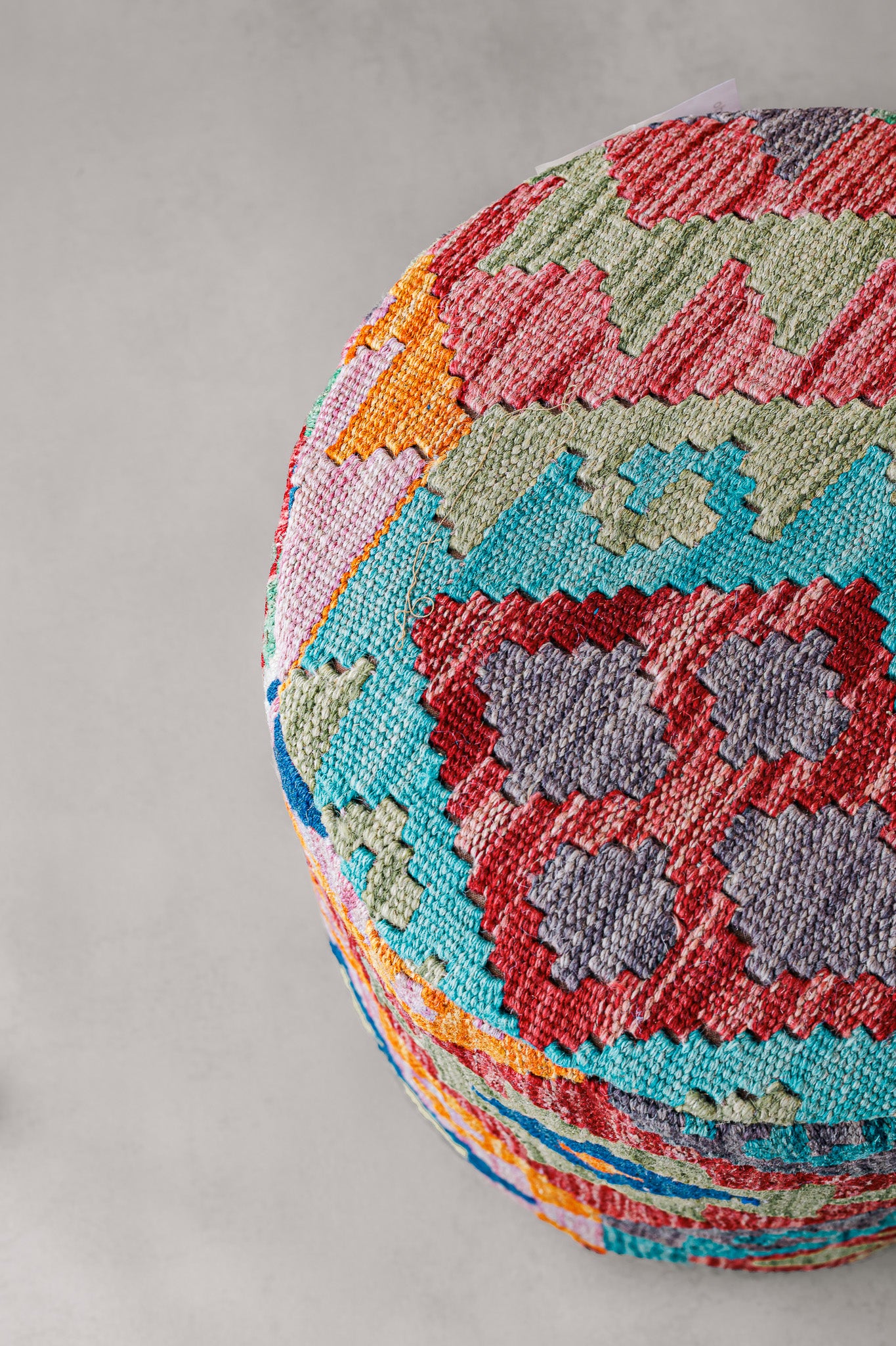 Puf Redondo Kilim Mai Mai - 37x42cm