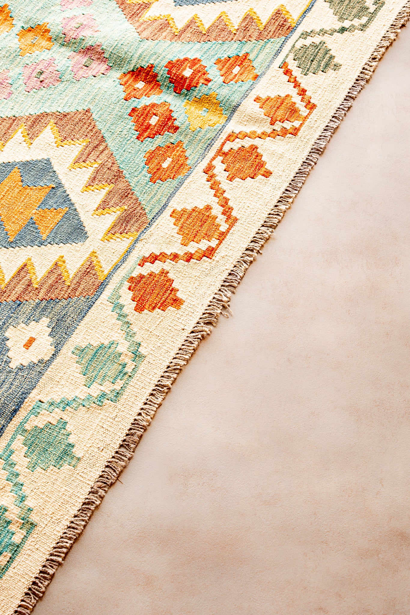 Alfombra Kilim Mai Mai 100% Lana -  180x260cm