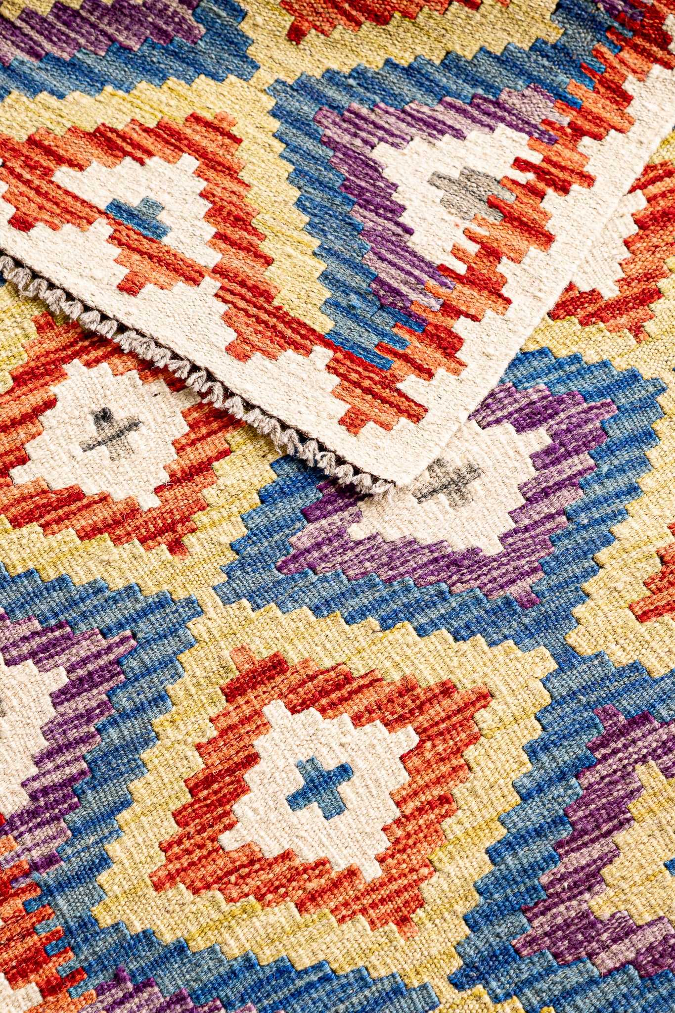 Alfombra Kilim Mai Mai 100% Lana - 80x120cm