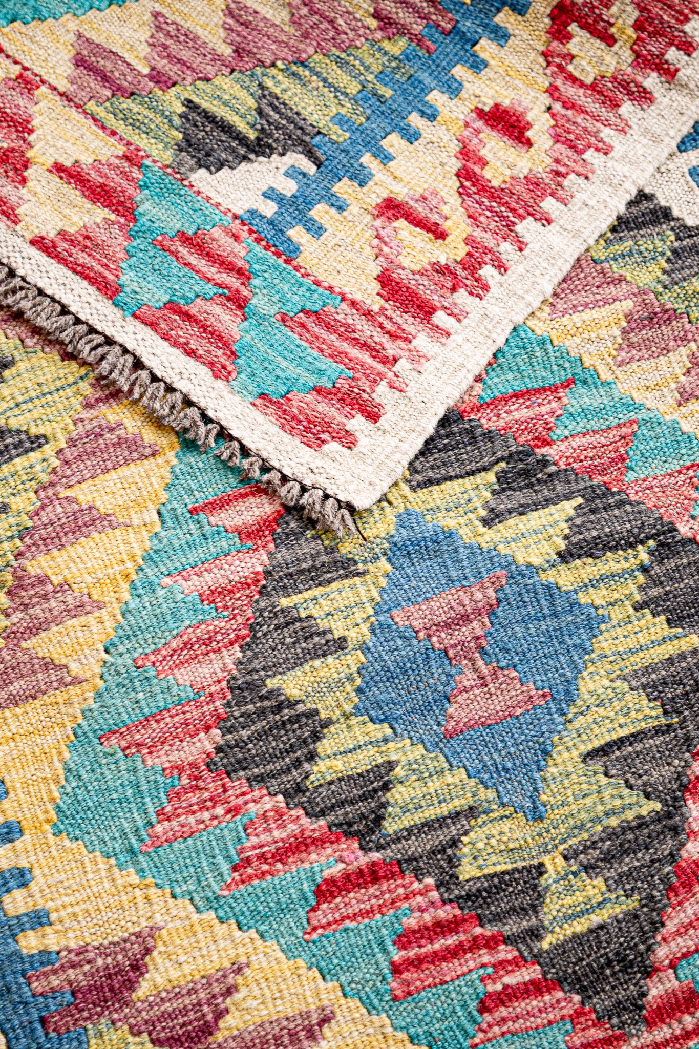 Alfombra Kilim Mai Mai 100% Lana -  75x114cm