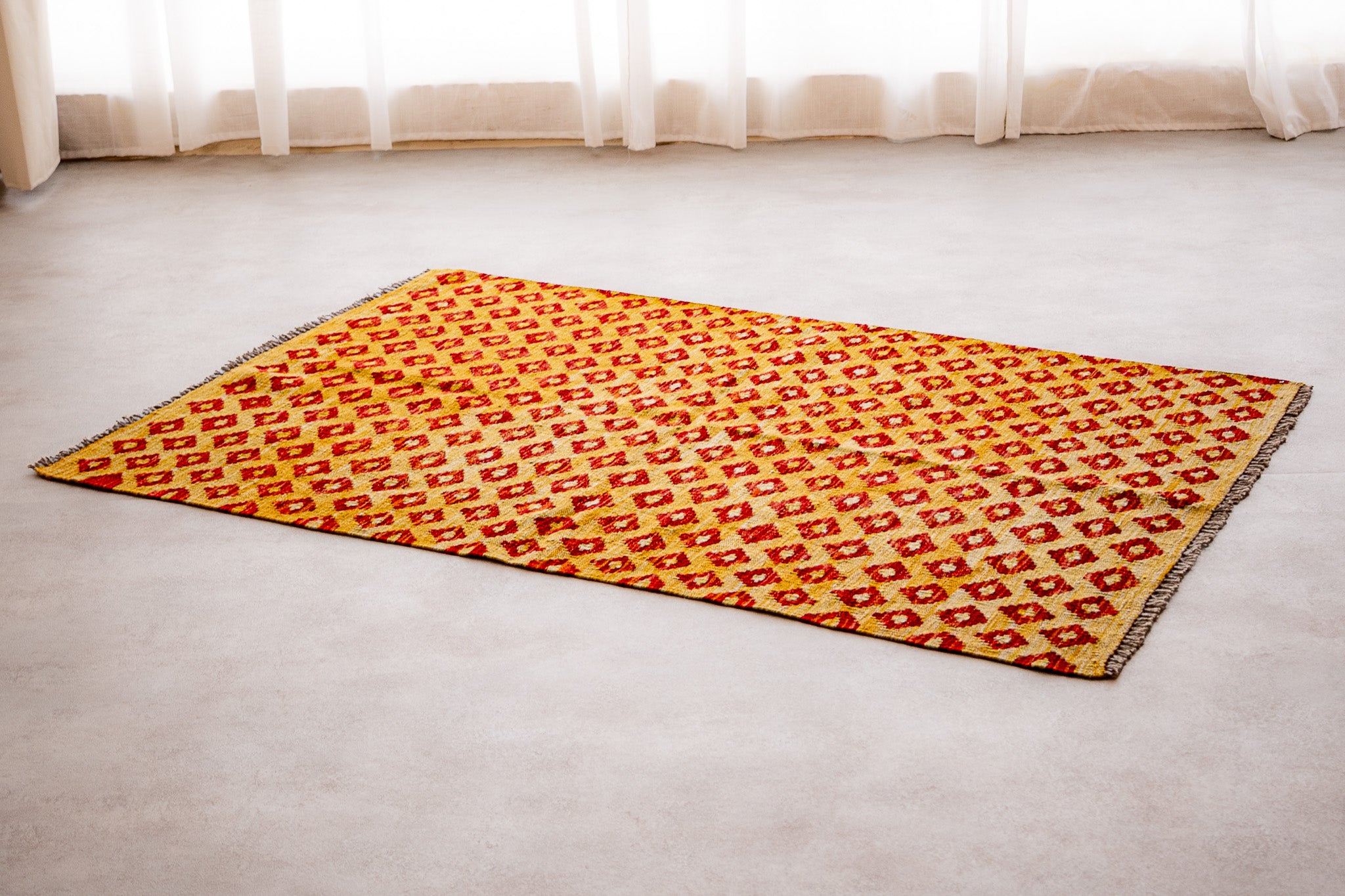 Alfombra Kilim Mai Mai 100% Lana -  105x157cm