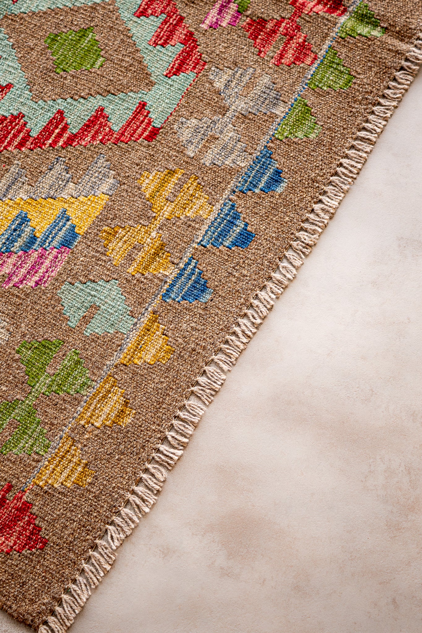 Alfombra Kilim Mai Mai 100% Lana - 150x190cm