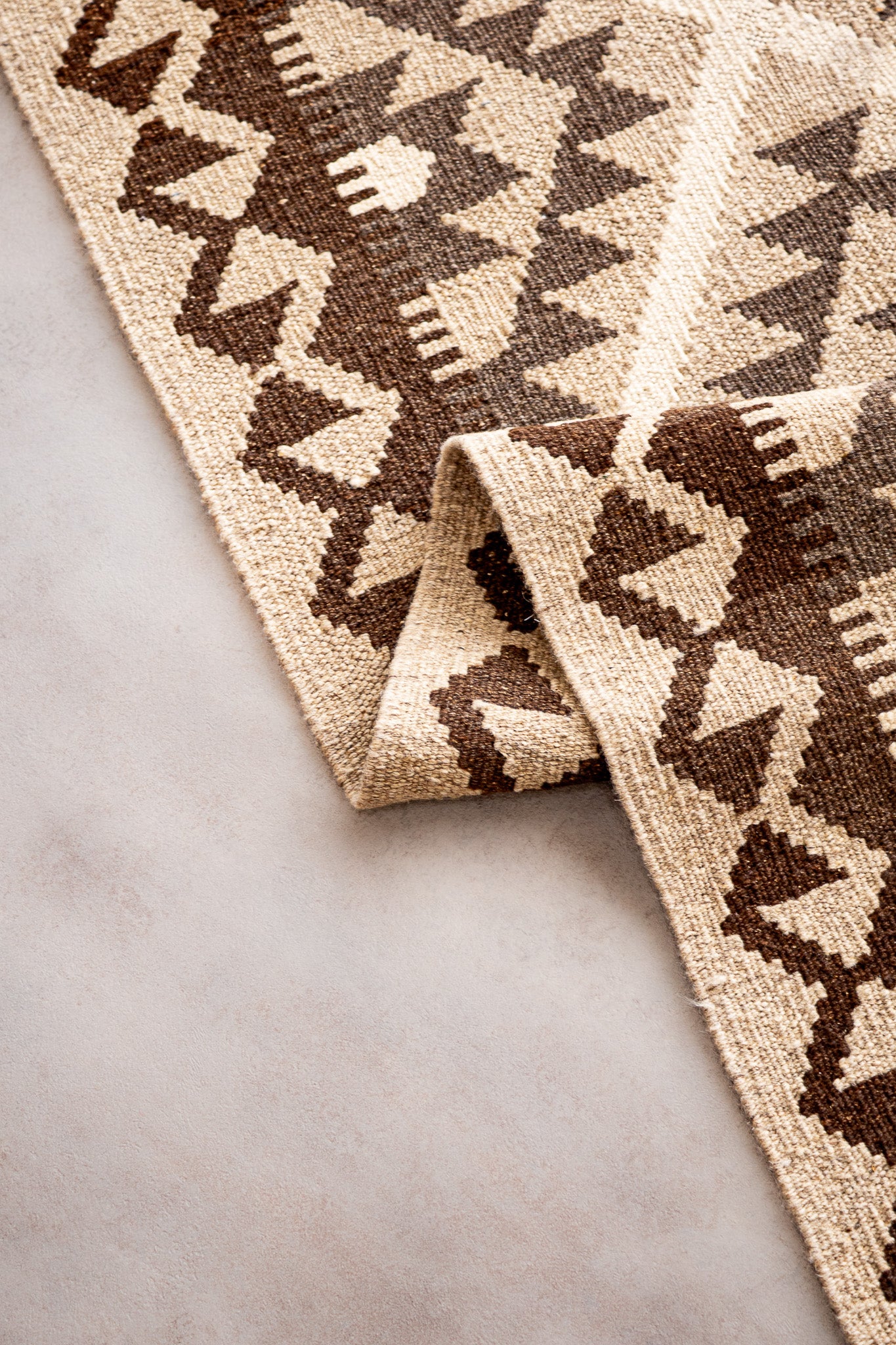 Alfombra Kilim Mai Mai 100% Lana - 155x194cm