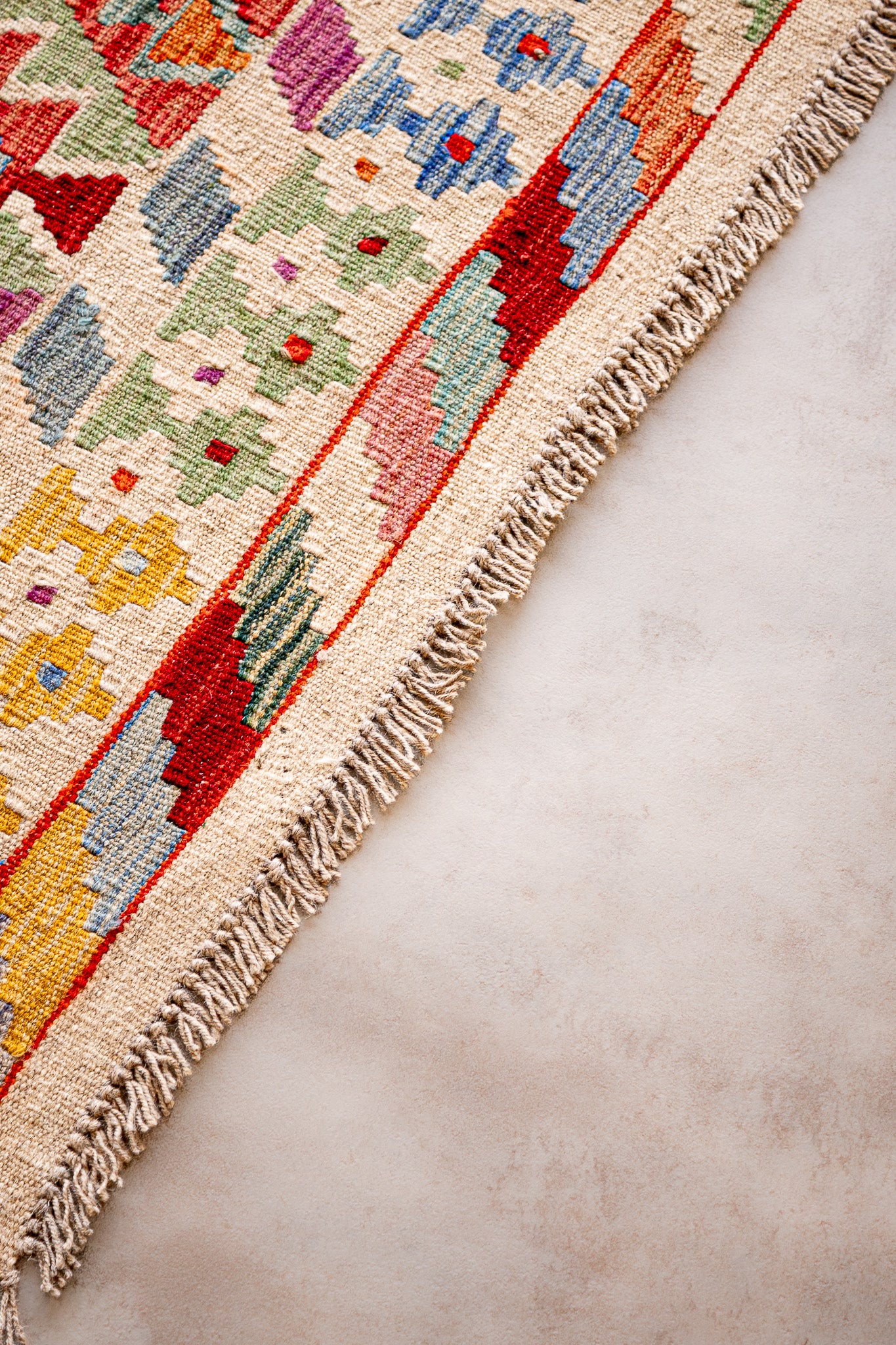 Alfombra Kilim Mai Mai 100% Lana - 152x203cm