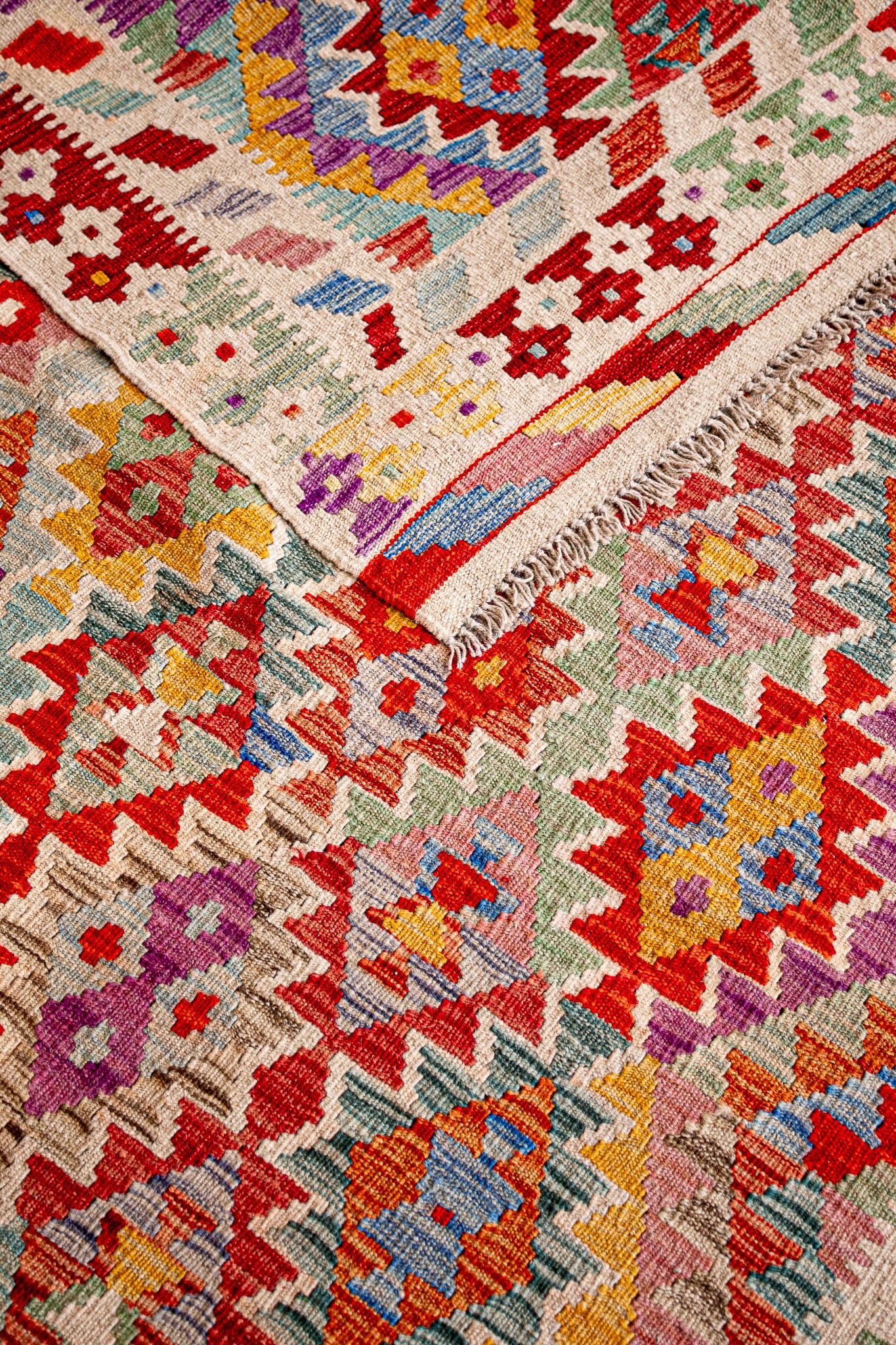 Alfombra Kilim Mai Mai 100% Lana - 152x203cm