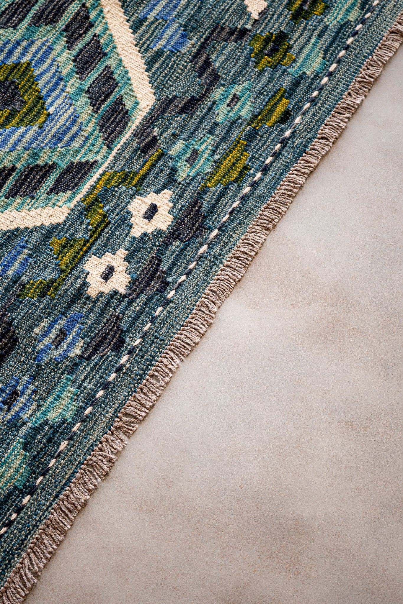 Alfombra Kilim Mai Mai 100% Lana - 208x297cm