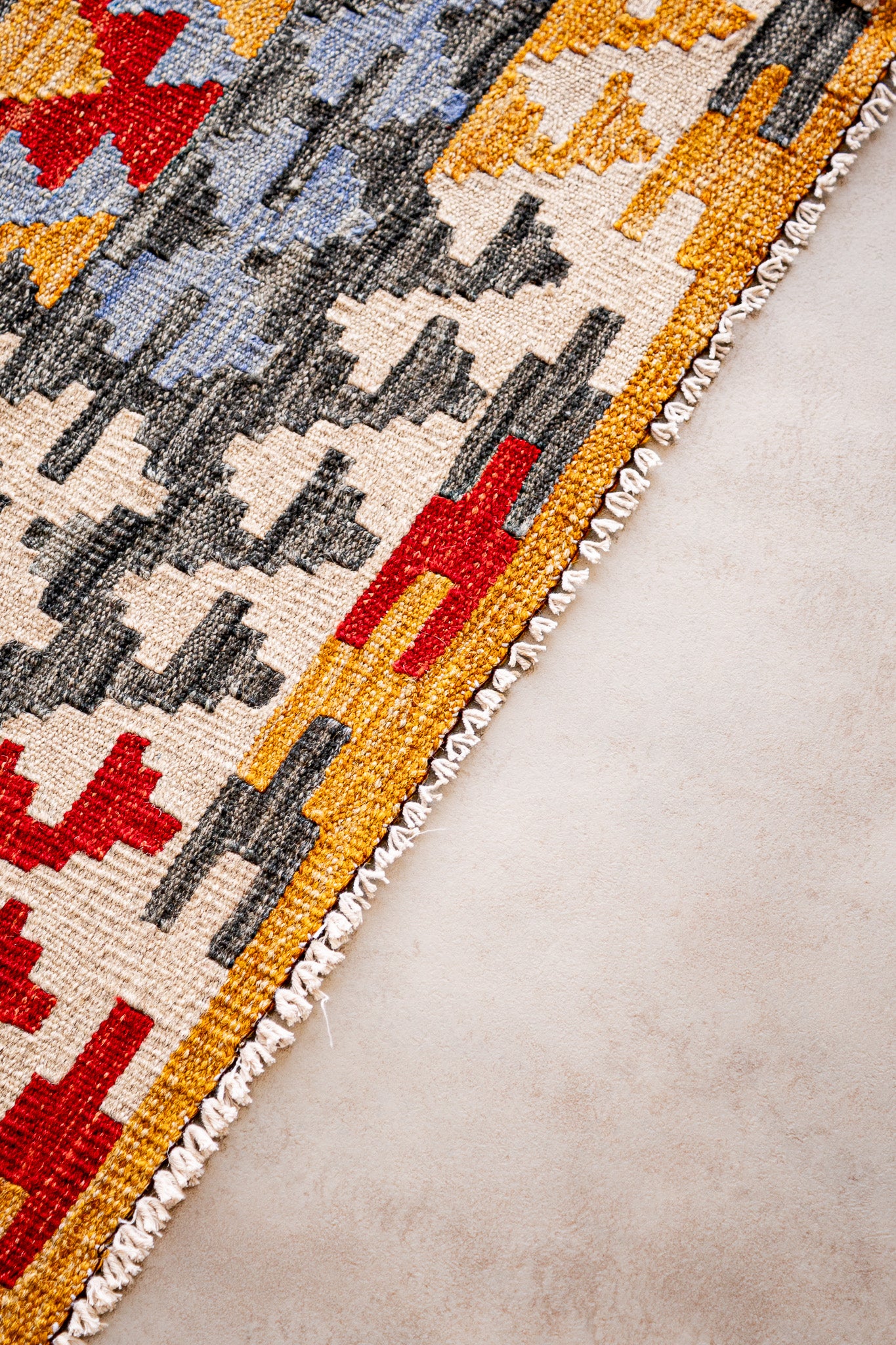 Alfombra Kilim Mai Mai 100% Lana - 150x198cm
