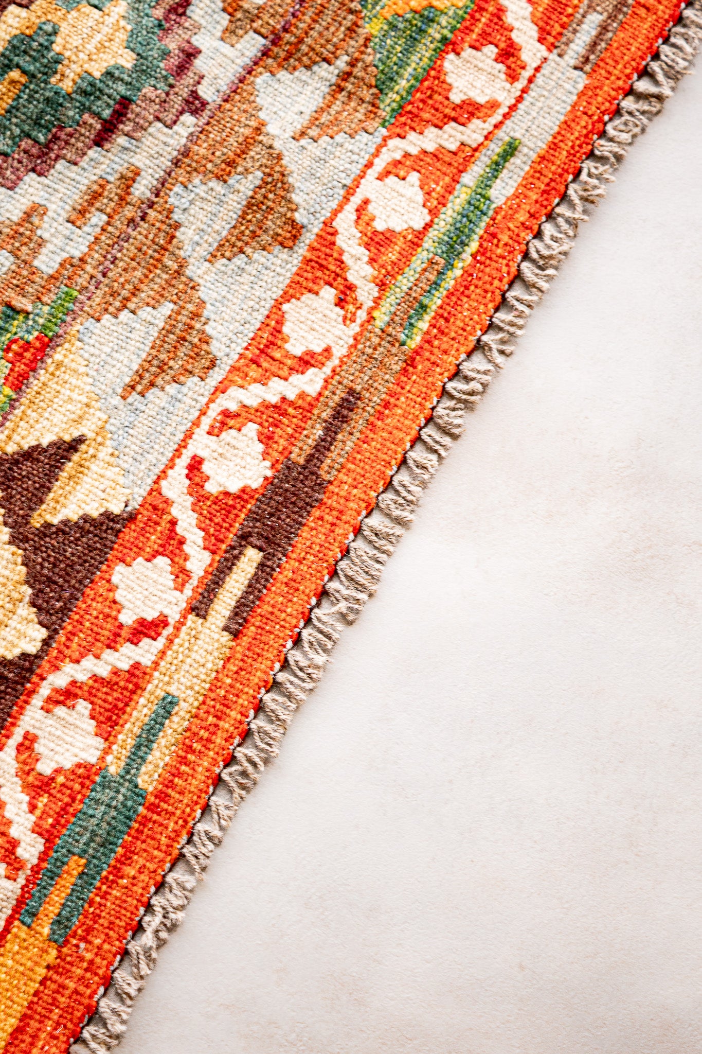 Alfombra Kilim Mai Mai 100% Lana - 100x149cm