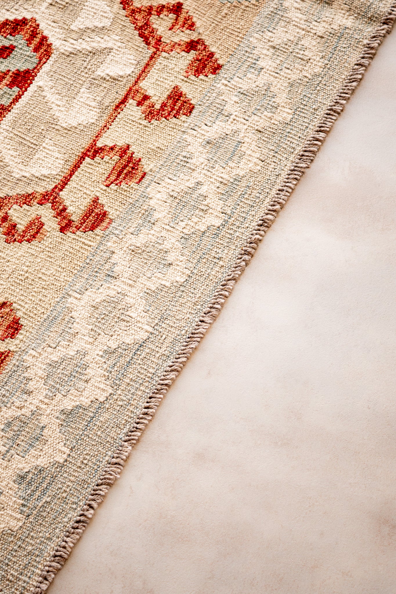 Alfombra Kilim Mai Mai 100% Lana - 168x250cm