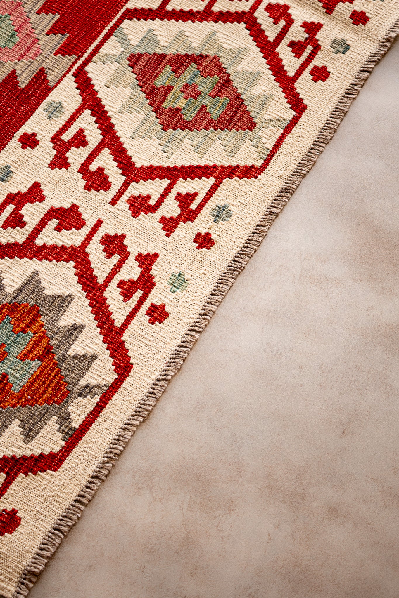 Teppich Kelim Mai Mai - 100 % Wolle - 171x251cm