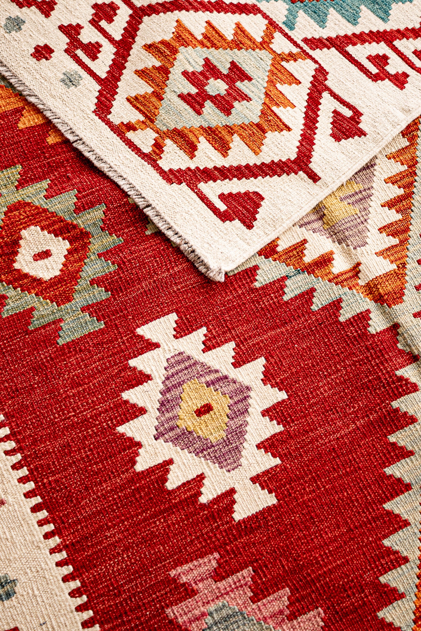 Teppich Kelim Mai Mai - 100 % Wolle - 171x251cm