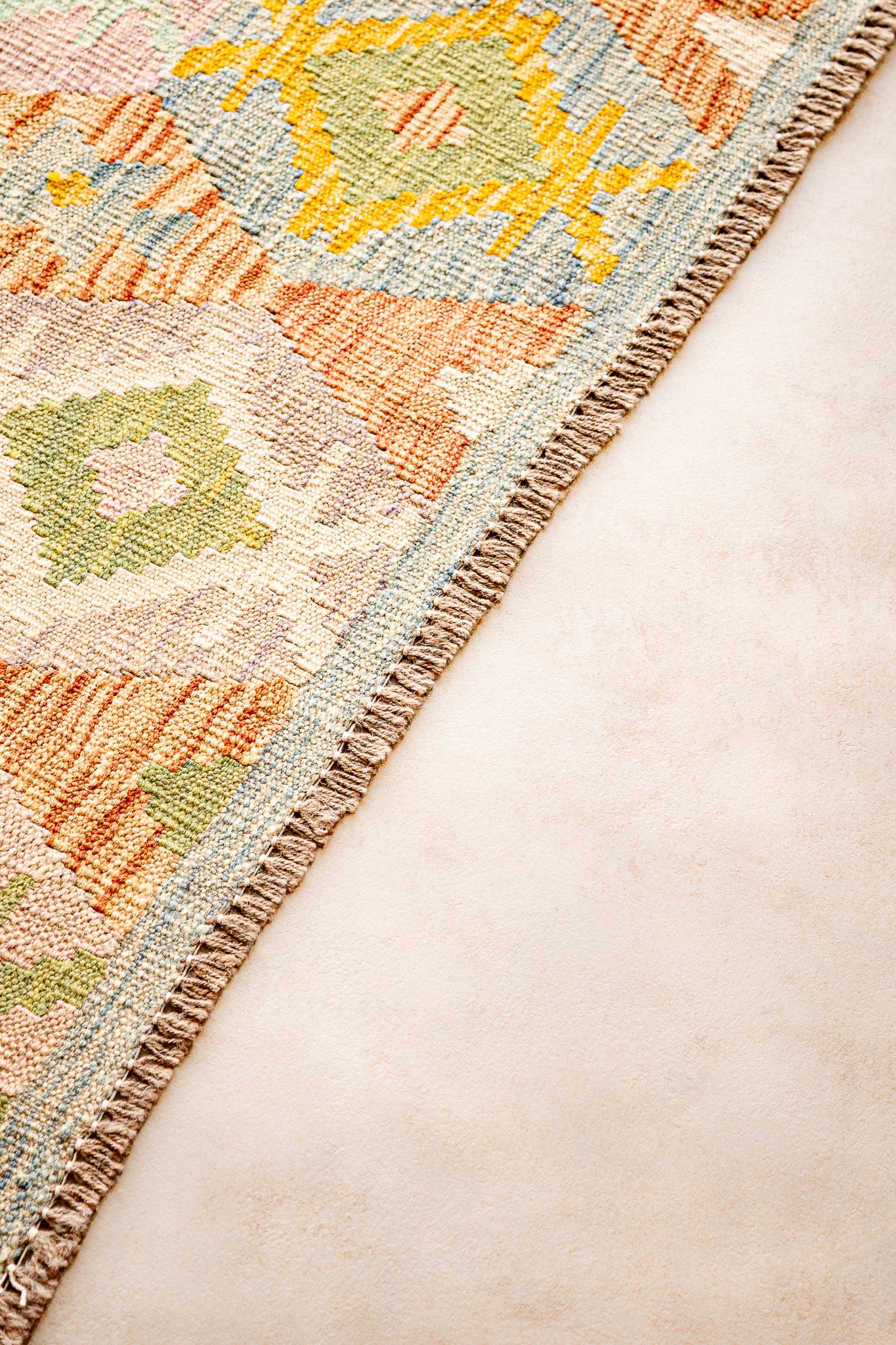 Alfombra Kilim Mai Mai 100% Lana - 173x247cm
