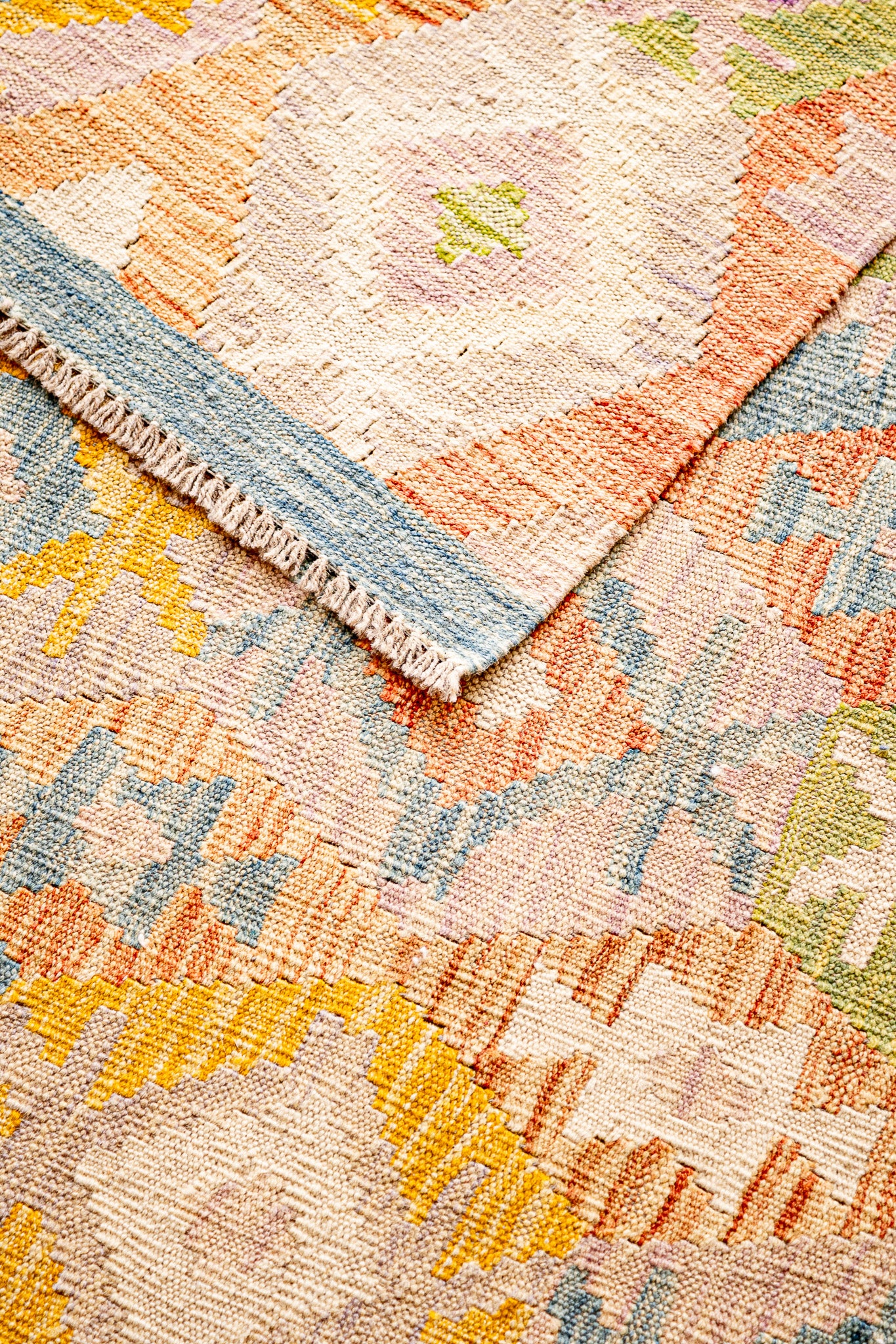 Alfombra Kilim Mai Mai 100% Lana - 173x247cm