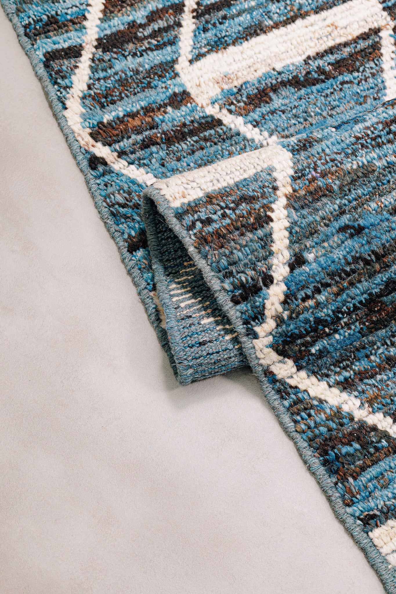 Alfombra Tribal Moroccan- 100% Lana