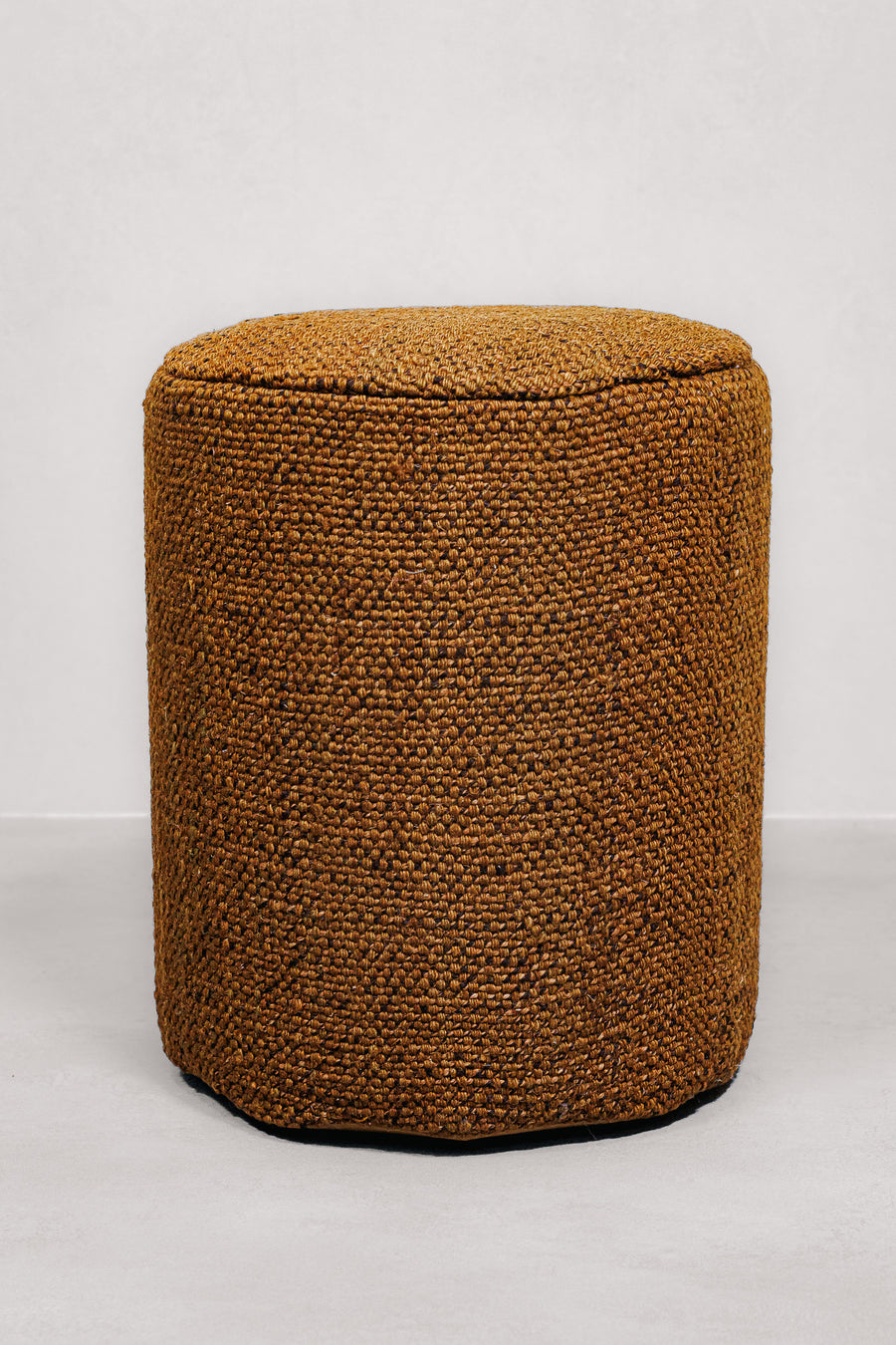 Puf Redondo Yakatoot - Marrón - 37x42cm