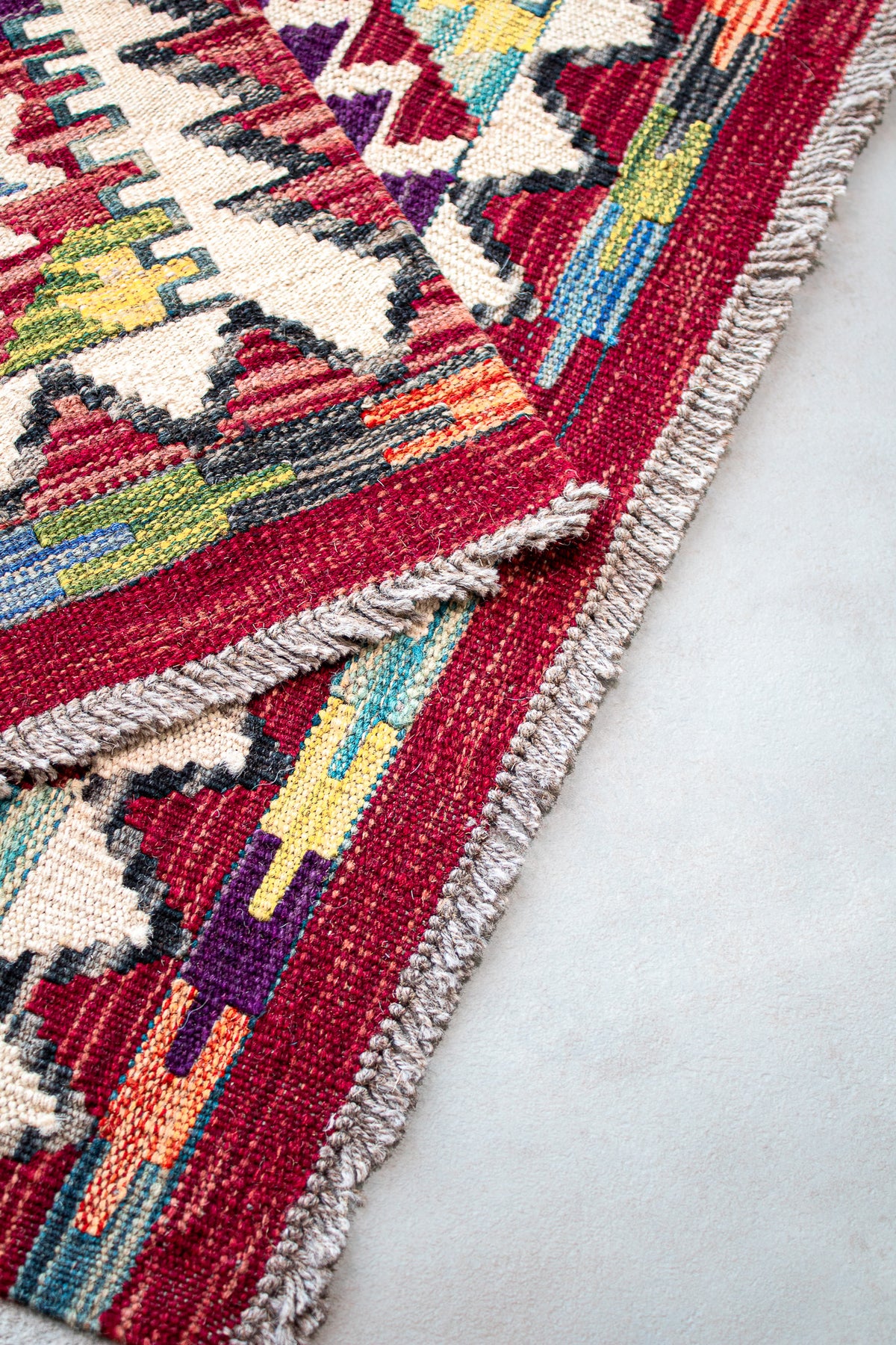 Alfombra Kilim Mai Mai 100% Lana - 60x90cm