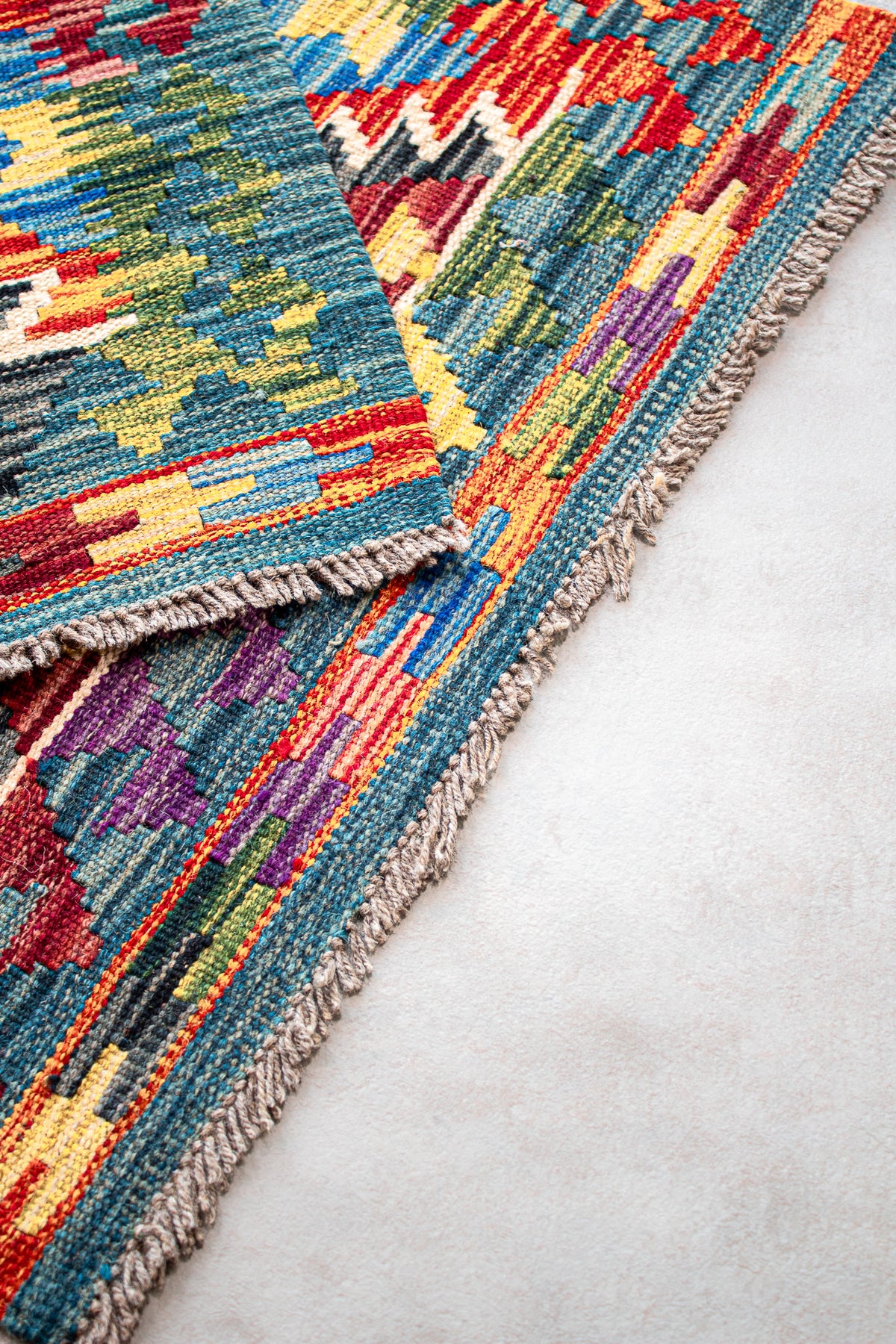 Alfombra Kilim Mai Mai 100% Lana - 60x90cm