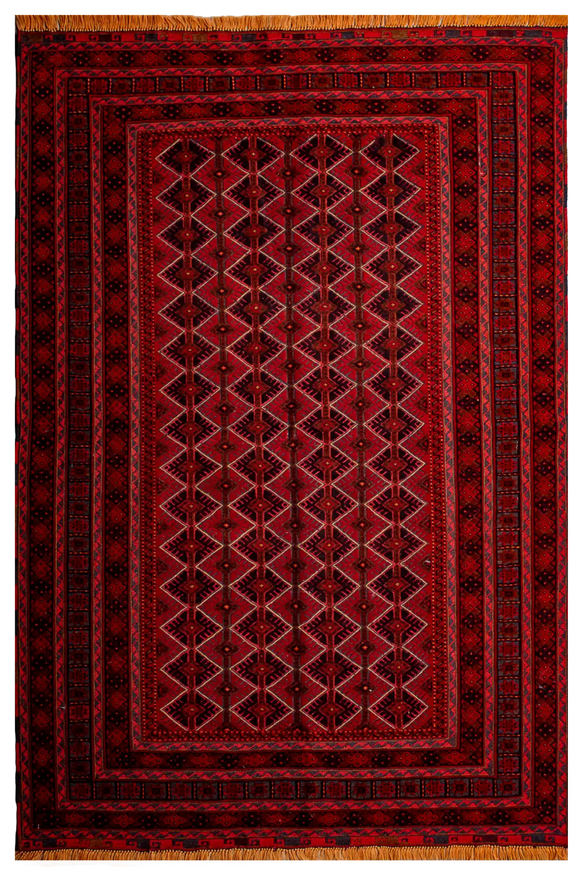 Teppich Wollte Handgeknüpfter Roter – 145x192cm