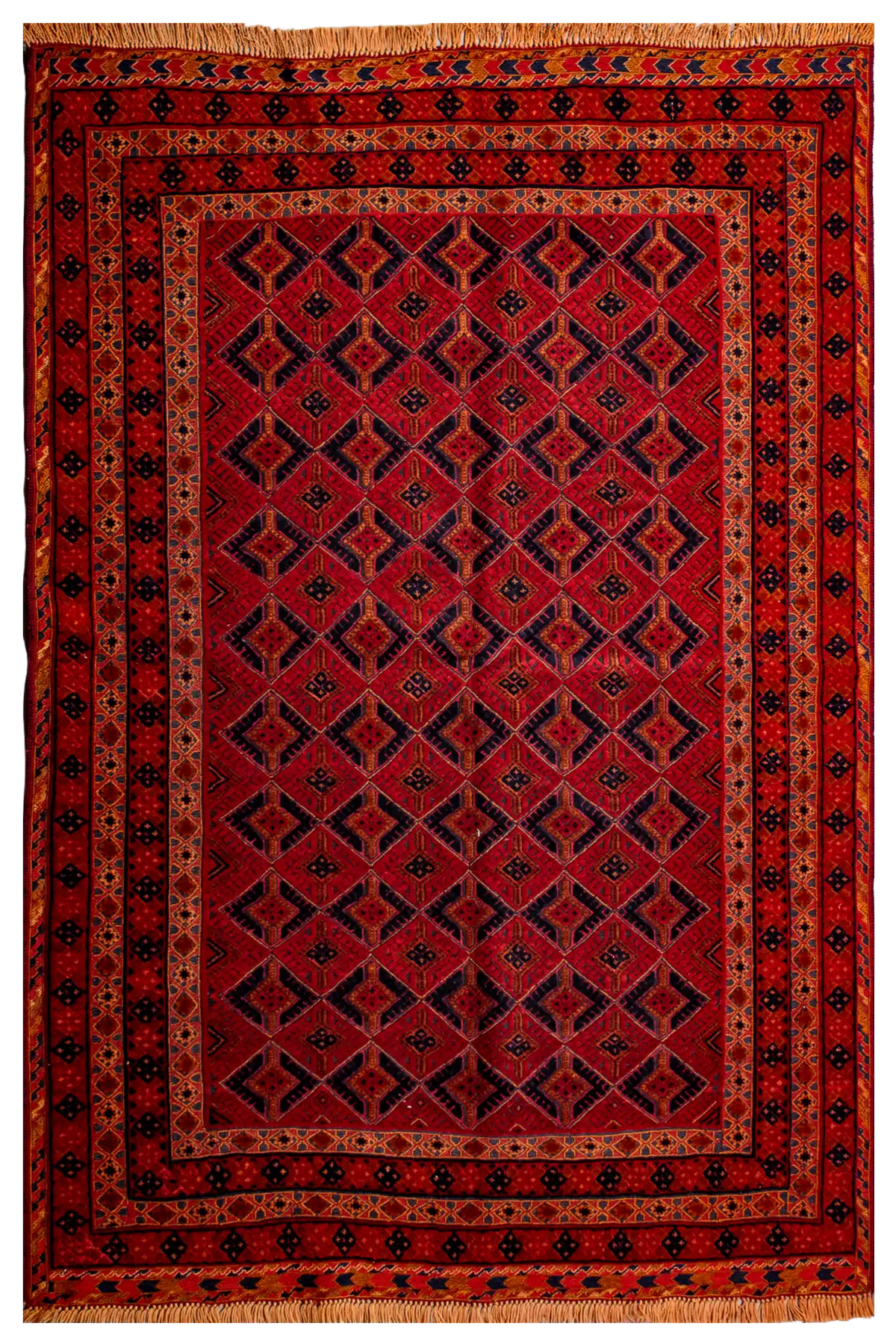 Teppich Wollte Handgeknüpfter Roter – 140x190cm