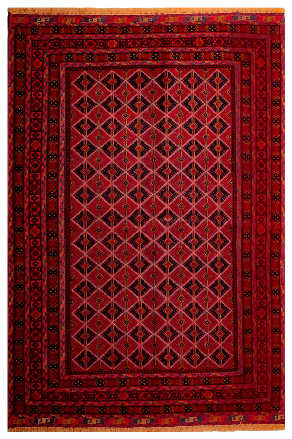 Teppich Wollte Handgeknüpfter Roter – 155x180cm