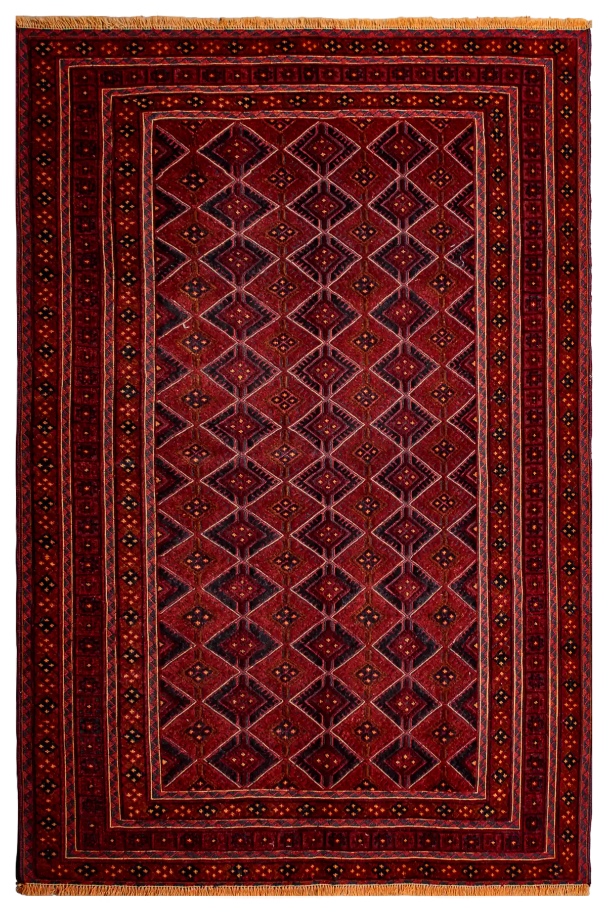 Teppich Wollte Handgeknüpfter Roter –  160x192cm