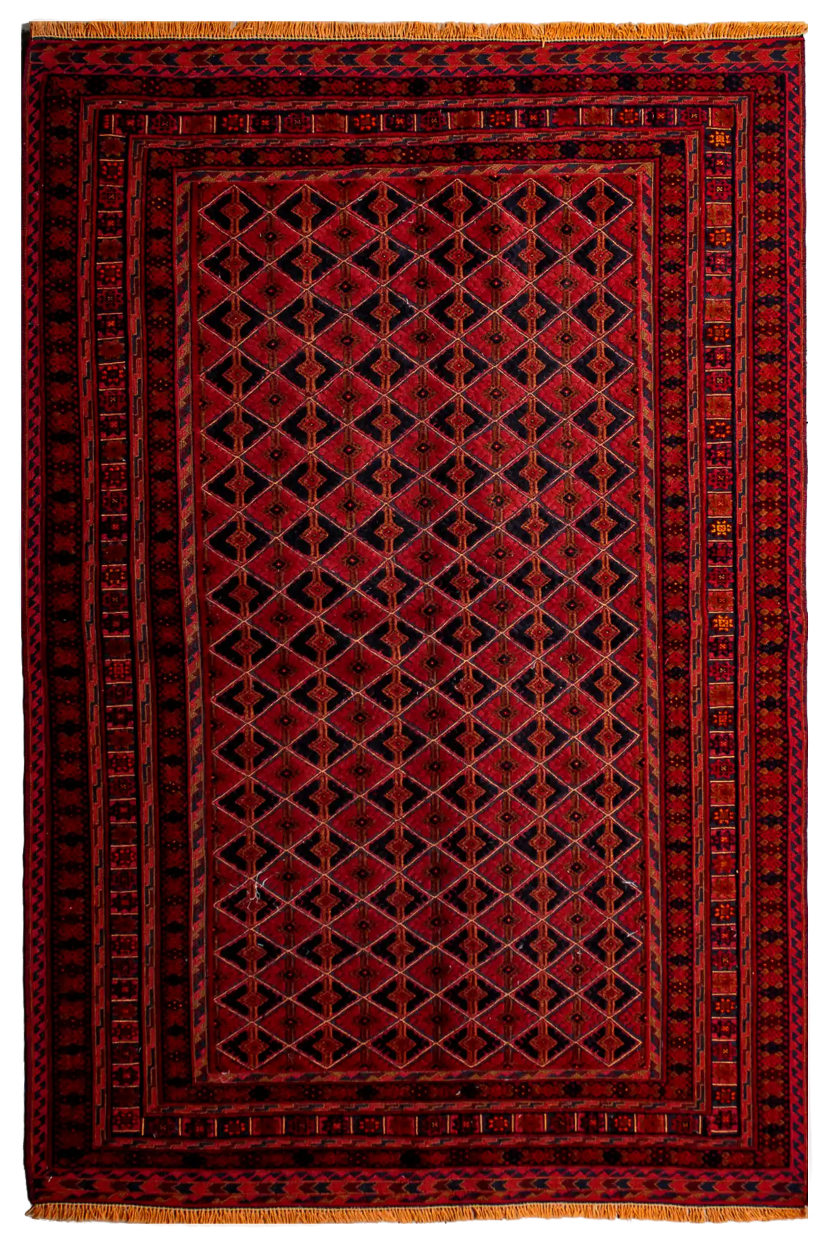 Teppich Wollte Handgeknüpfter Roter –  152x197cm