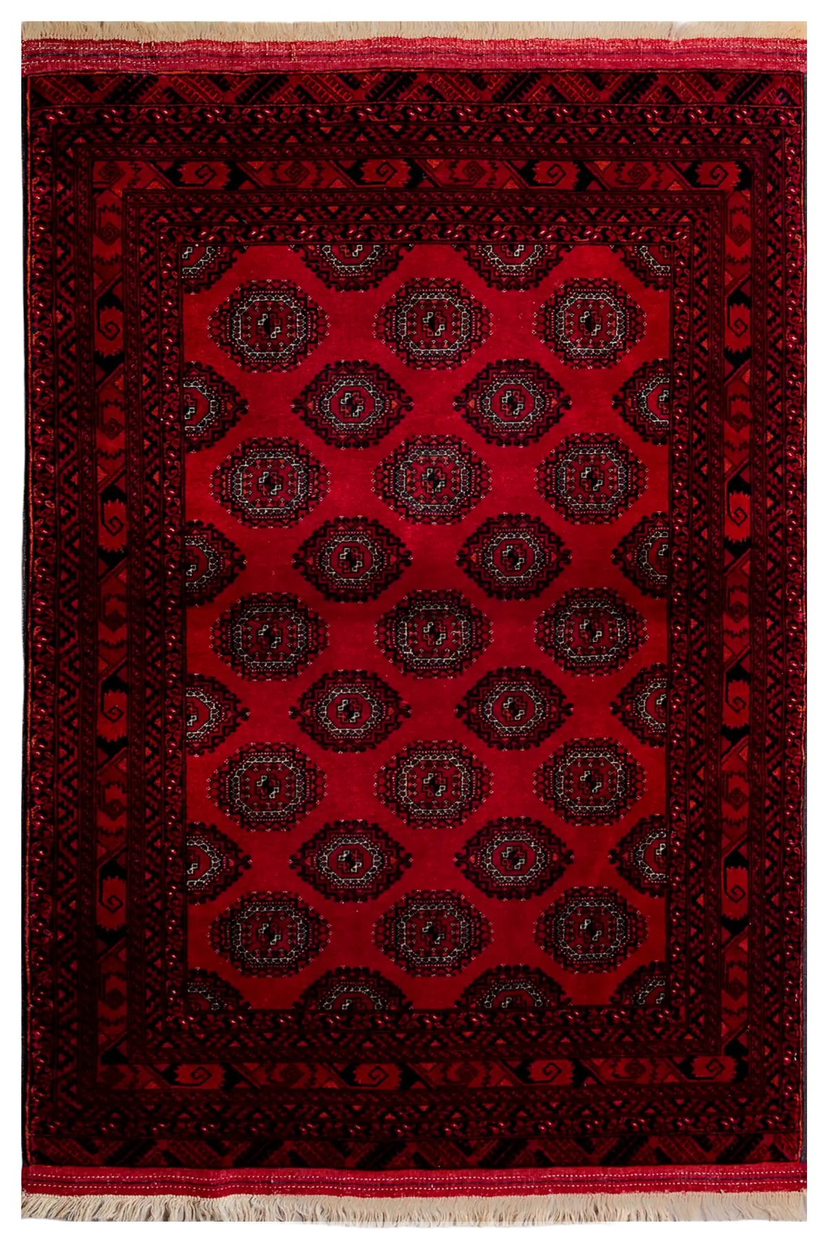 Teppich Wollte Handgeknüpfter Roter –  103x143cm
