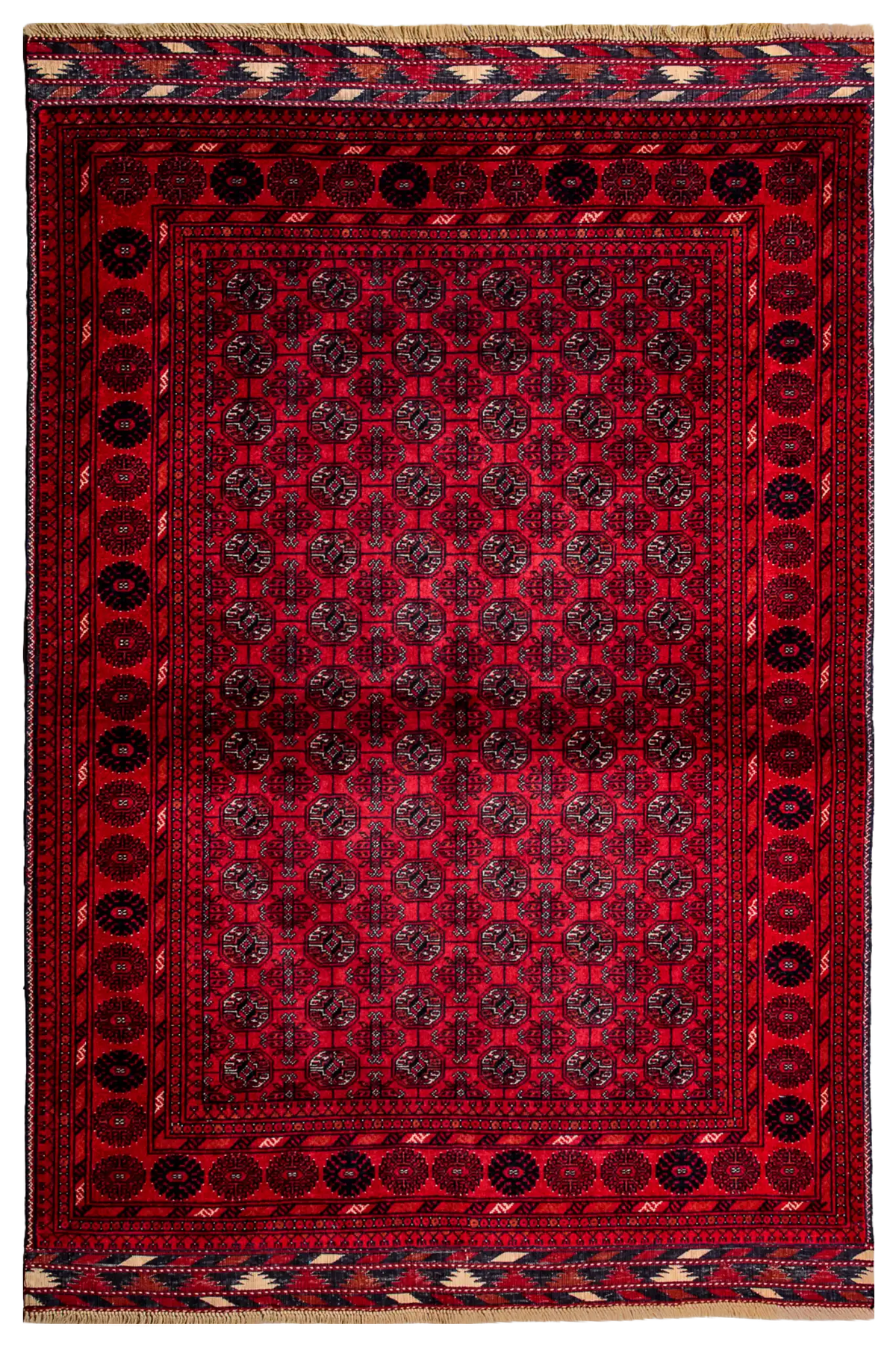 Teppich Wollte Handgeknüpfter Roter –  100x147cm