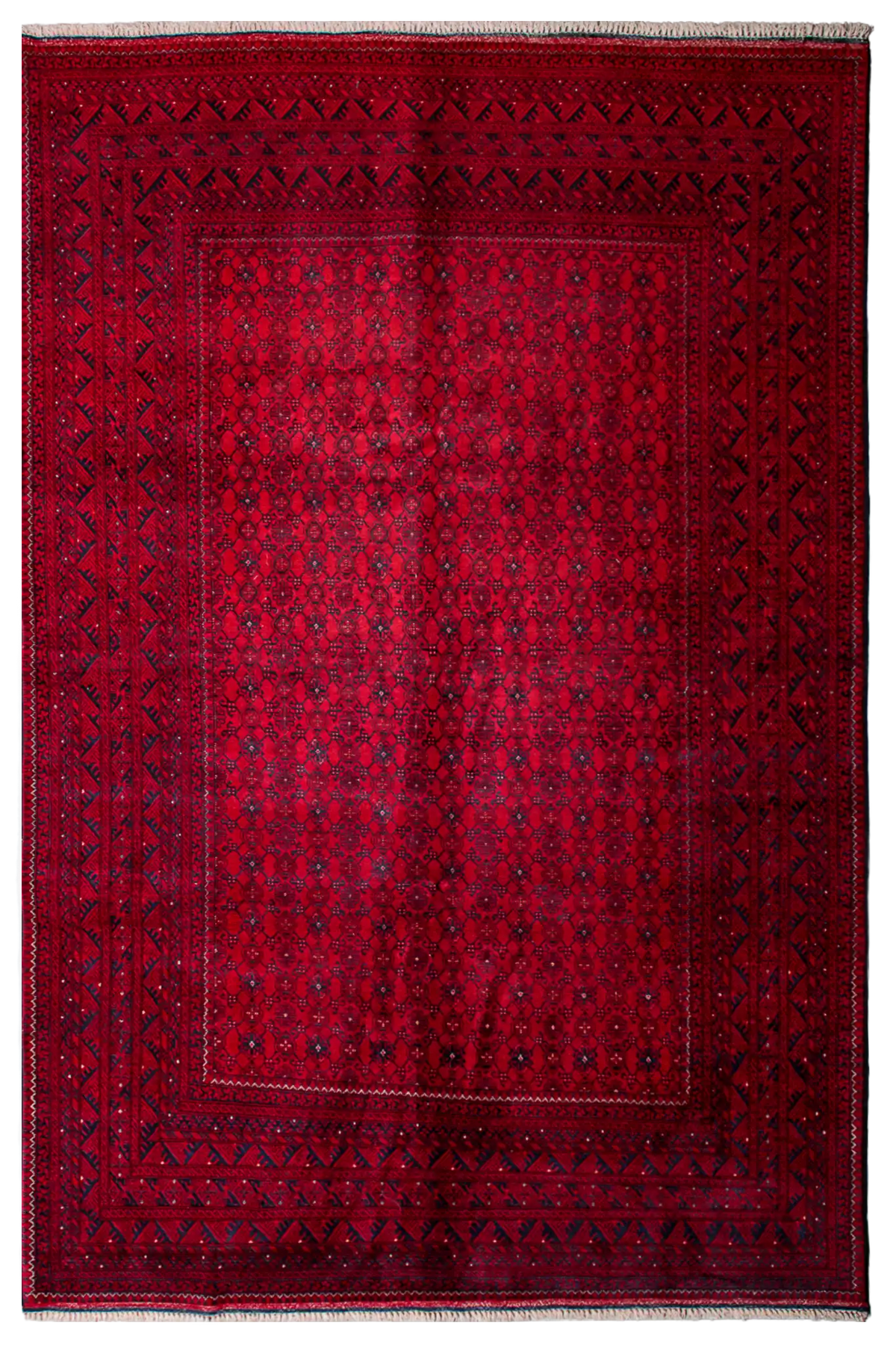 Teppich Wollte Handgeknüpfter Roter –  197x287cm
