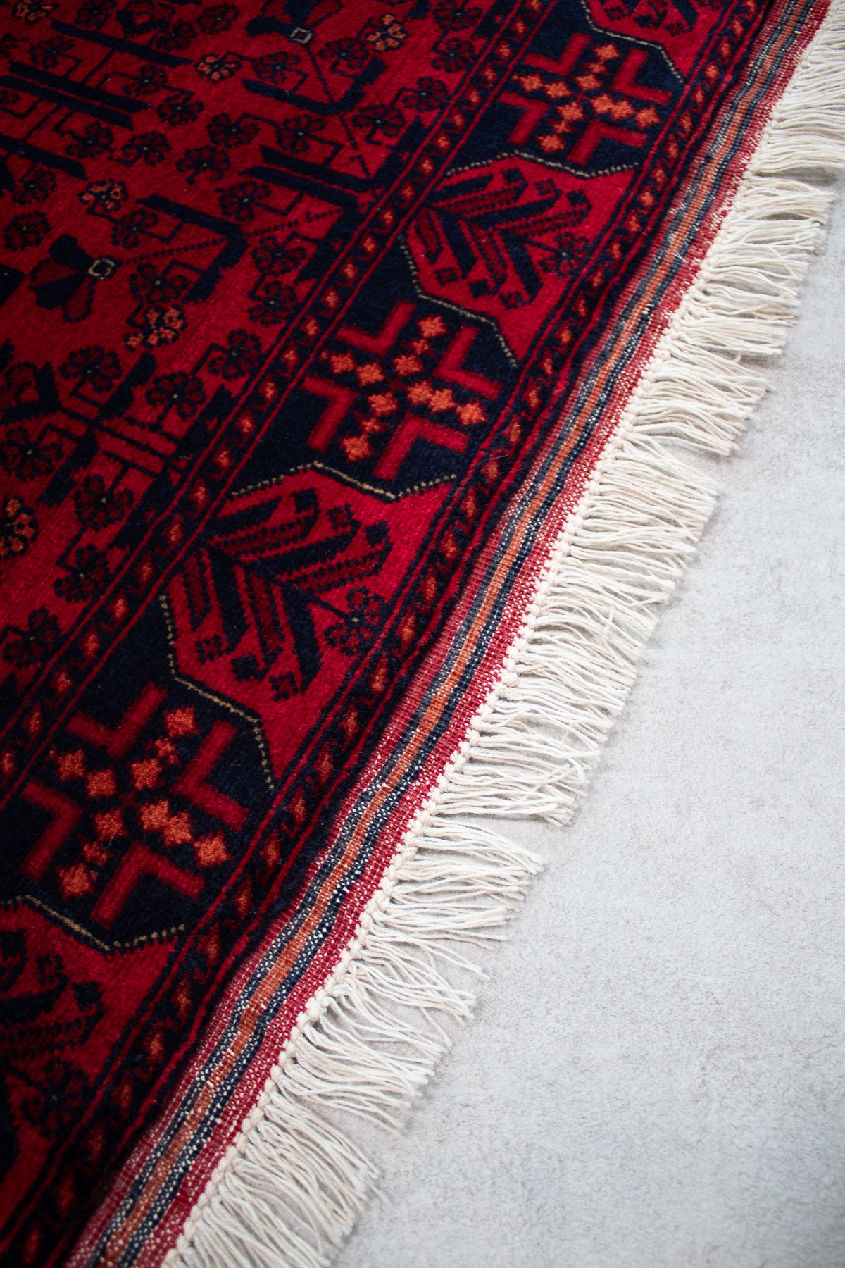 Teppich Wollte Handgeknüpfter Roter – 77x117cm