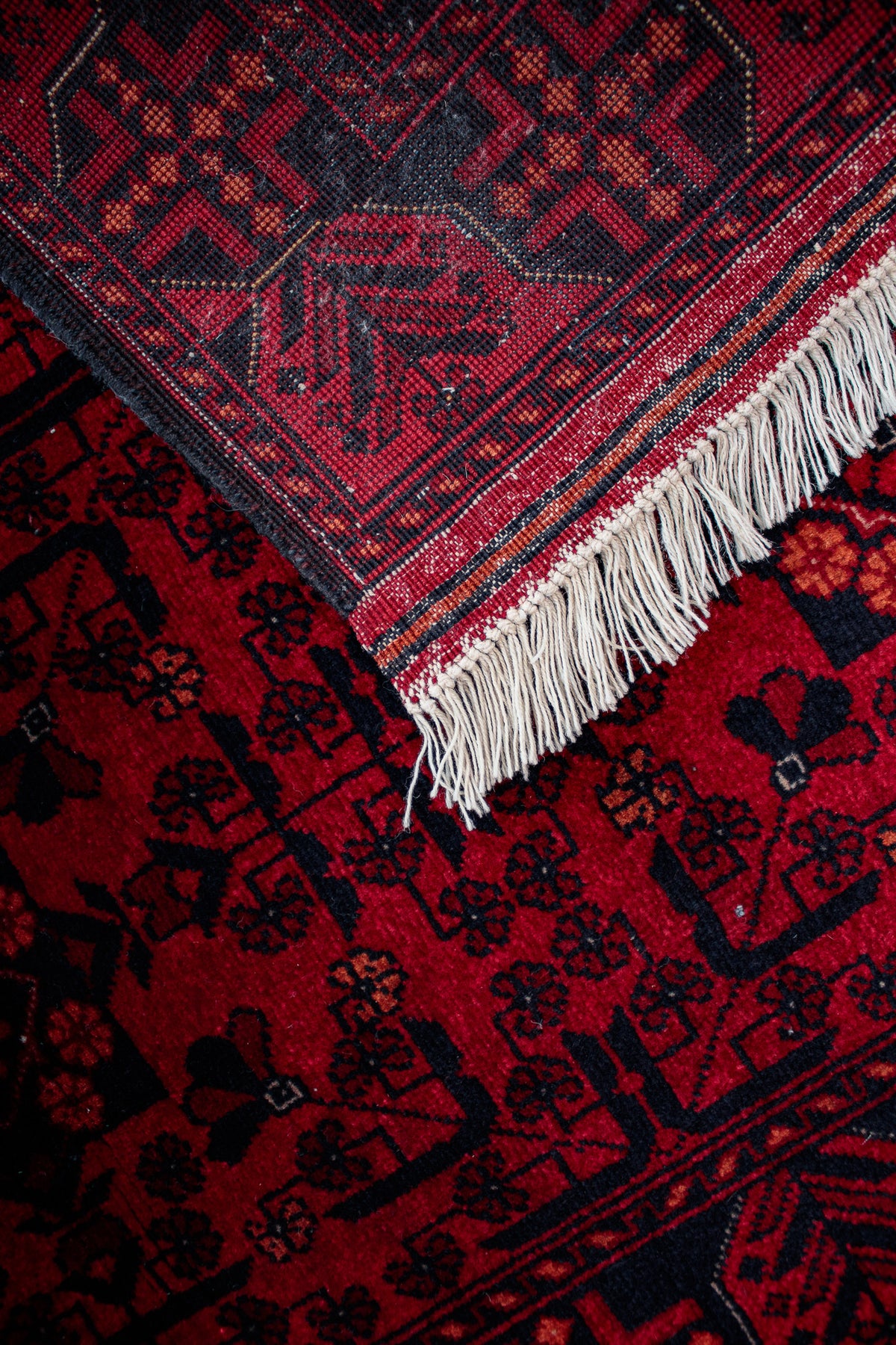 Teppich Wollte Handgeknüpfter Roter – 77x117cm
