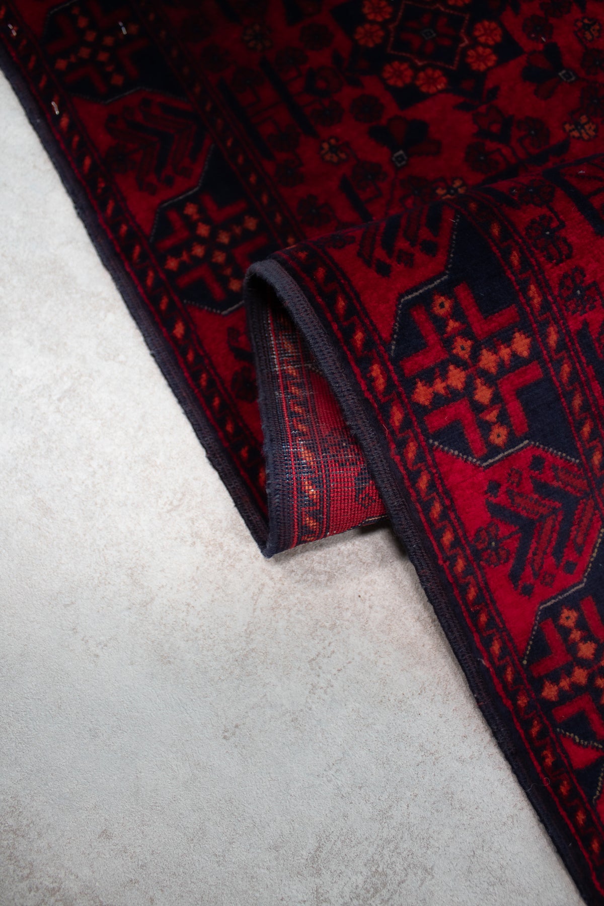 Teppich Wollte Handgeknüpfter Roter – 77x117cm
