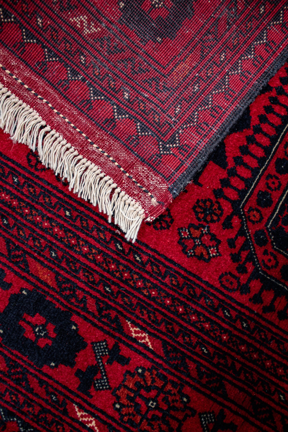 Teppich Wollte Handgeknüpfter Roter – 74x118cm