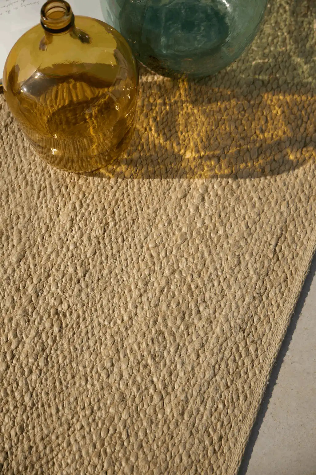 Teppich Jute Merida Beige - Flachgewebe