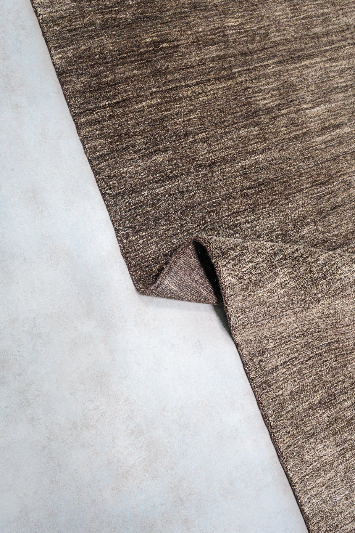 Teppich Moon Brown - Groß, Wolle, fürs Wohnzimmer