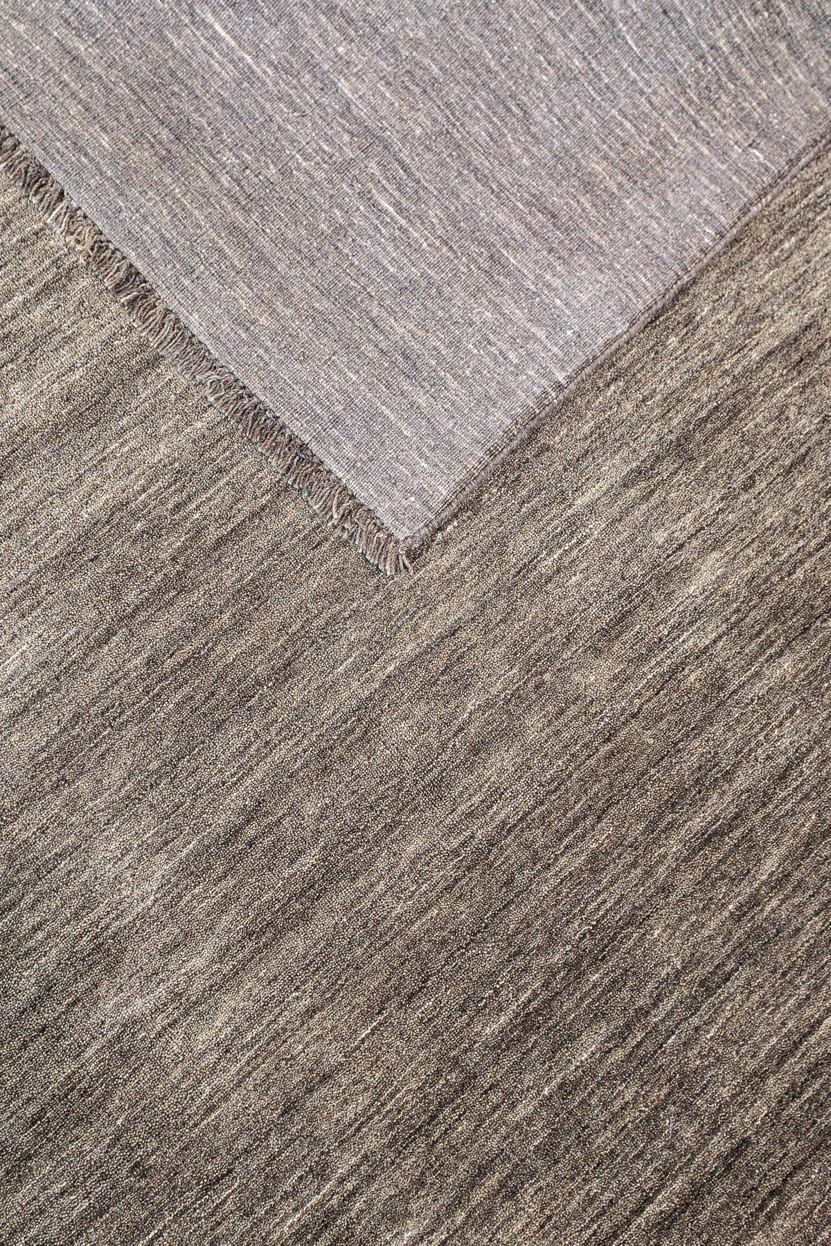 Teppich Moon Brown - Groß, Wolle, fürs Wohnzimmer