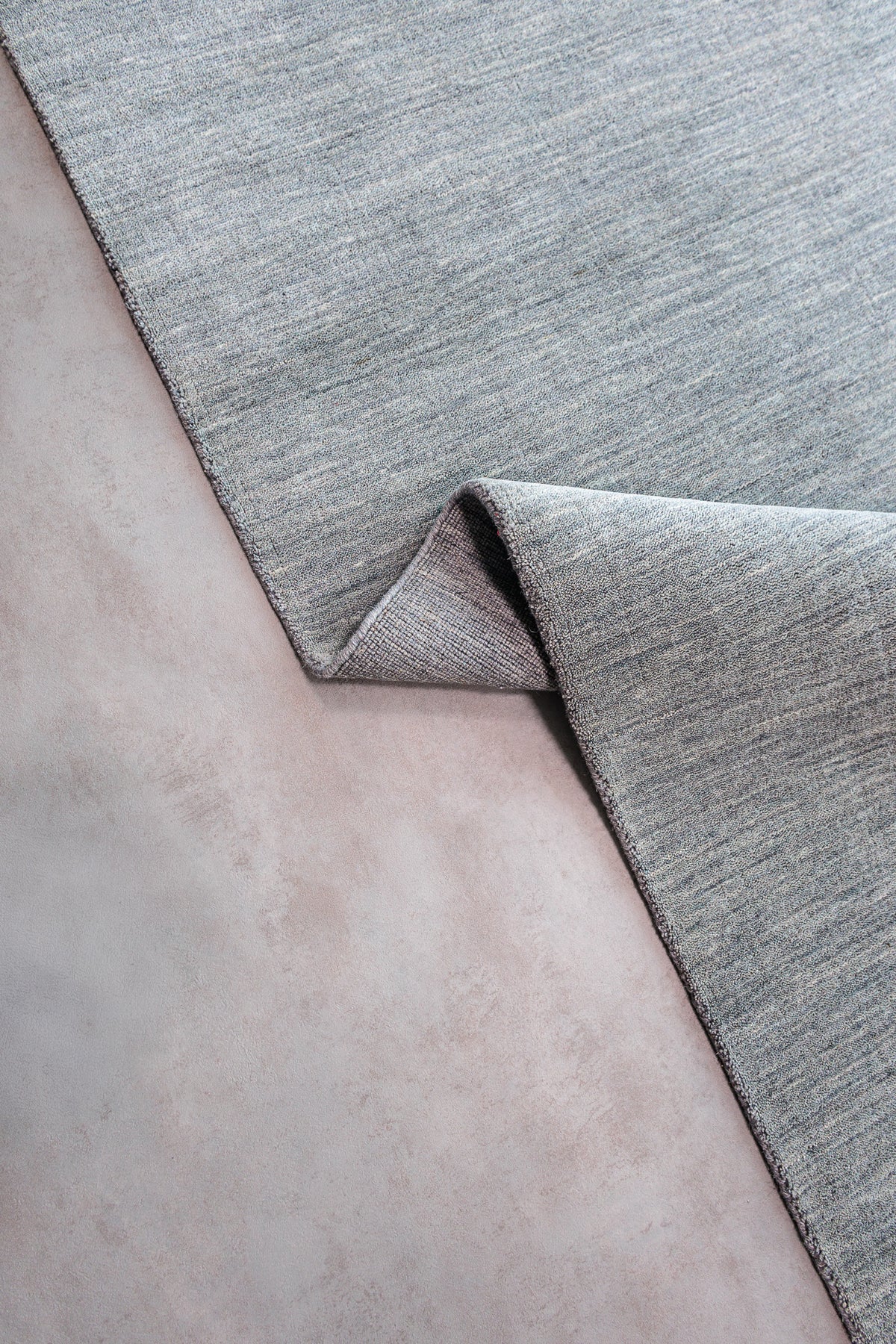 Teppich Moon Silver - Groß, Wolle, fürs Wohnzimmer
